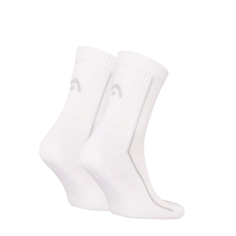 Head Tennis Socks 2P Performance Short Crew white