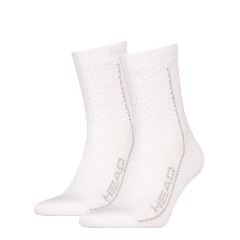 Head Tennis Socks 2P Performance Short Crew white