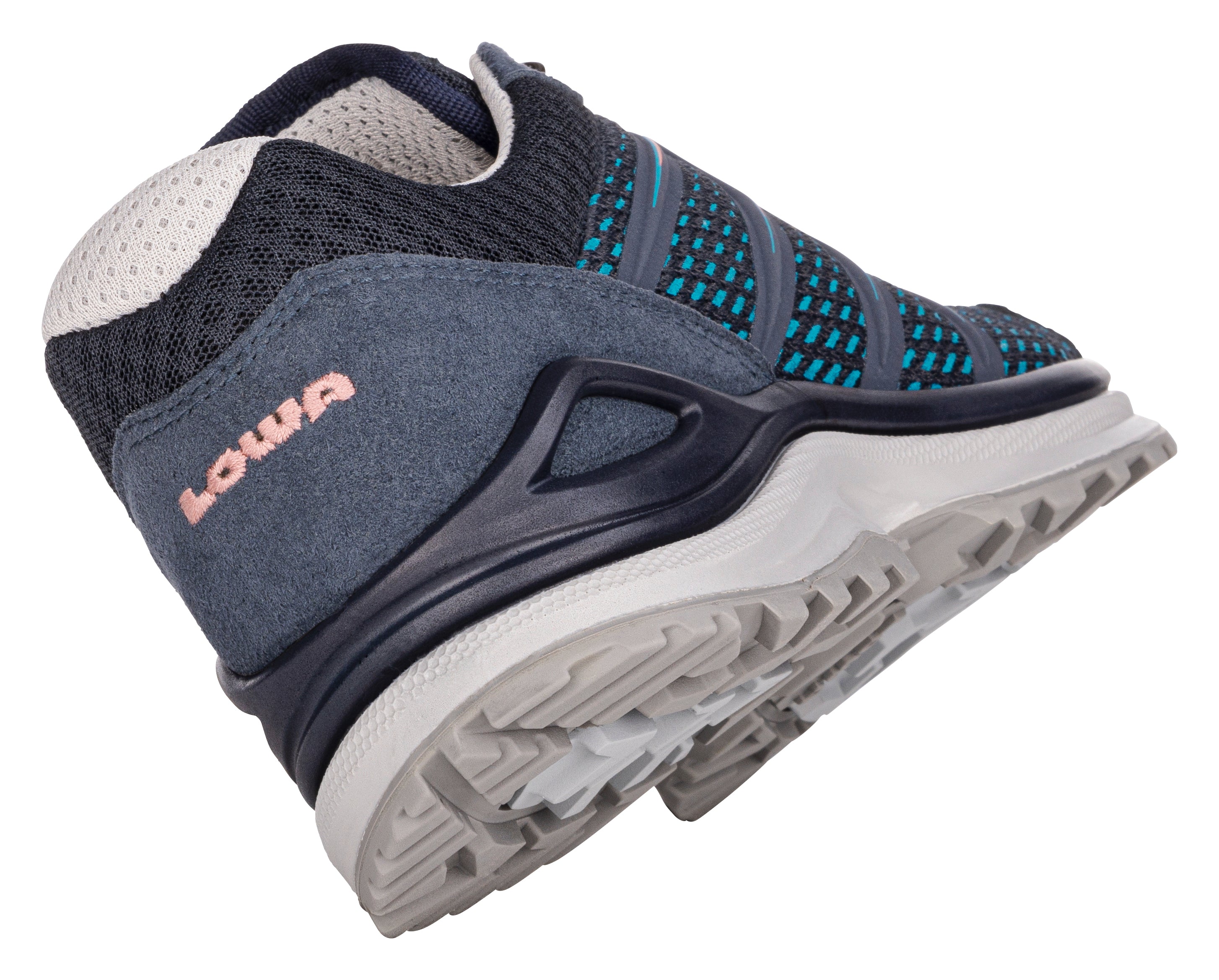 Lowa Maddox GTX Lo Ws stahlblau-rose