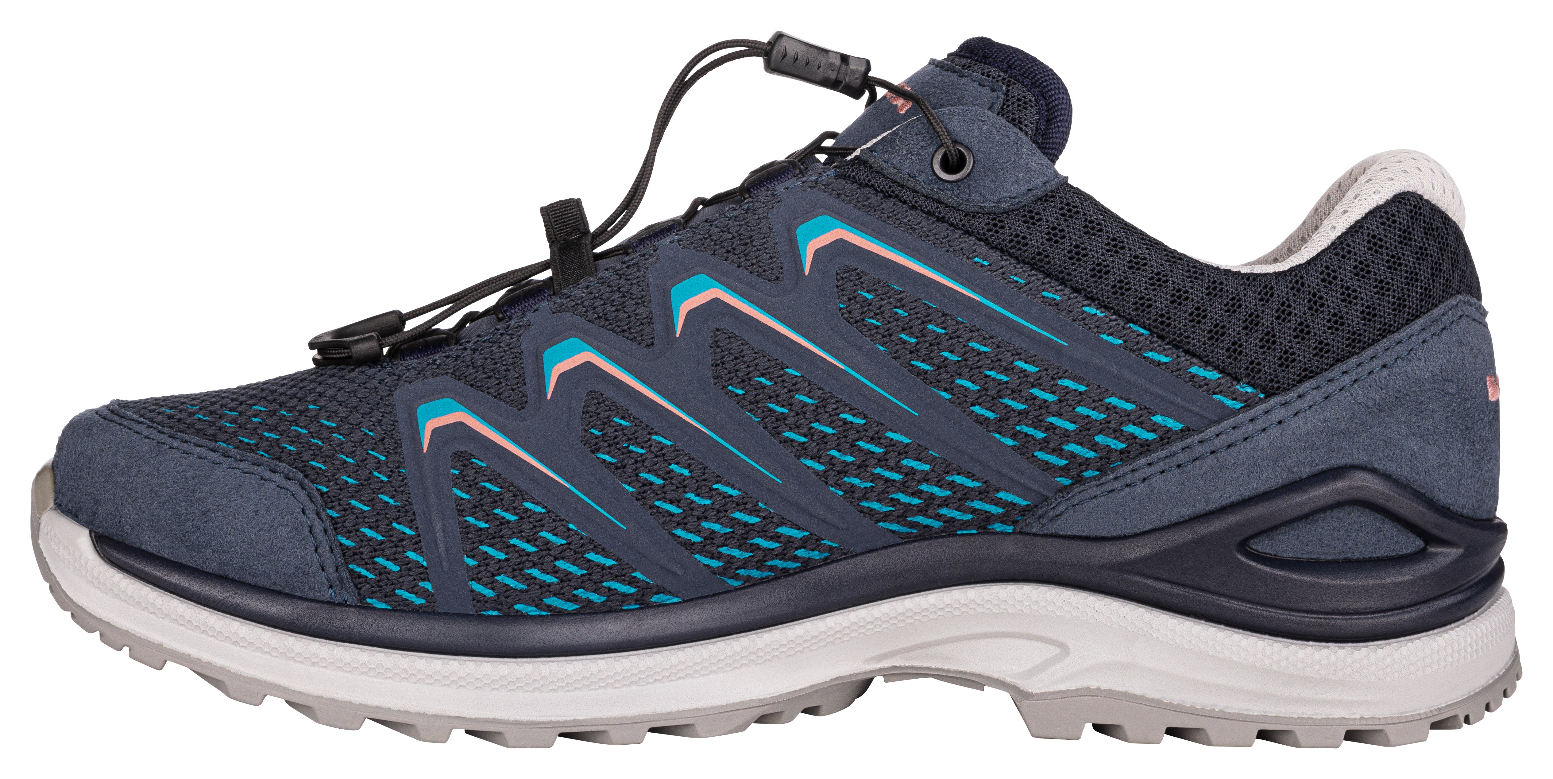 Lowa Maddox GTX Lo Ws stahlblau-rose