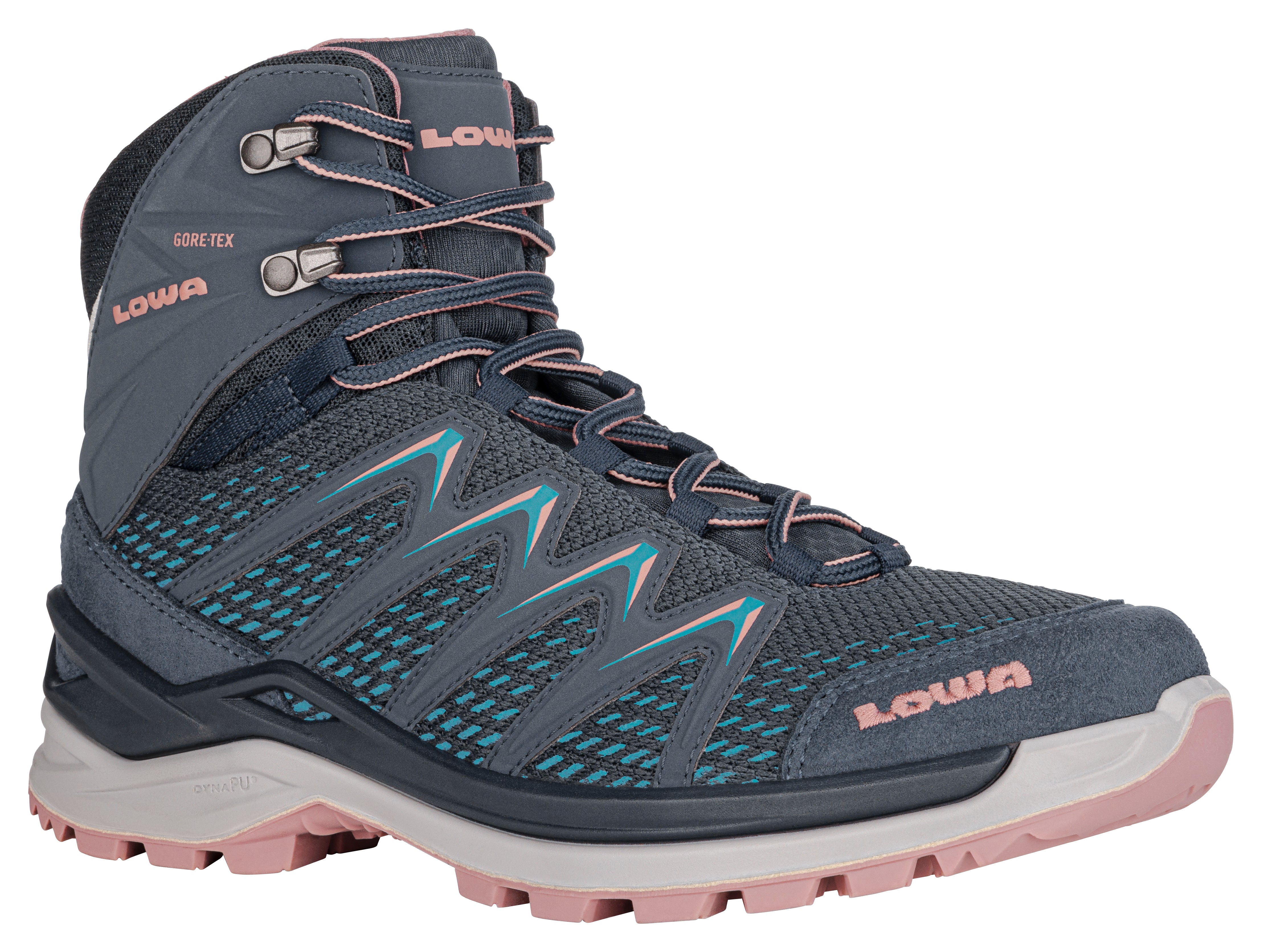 Lowa Innox Pro GTX MID ws stahlblau-rose