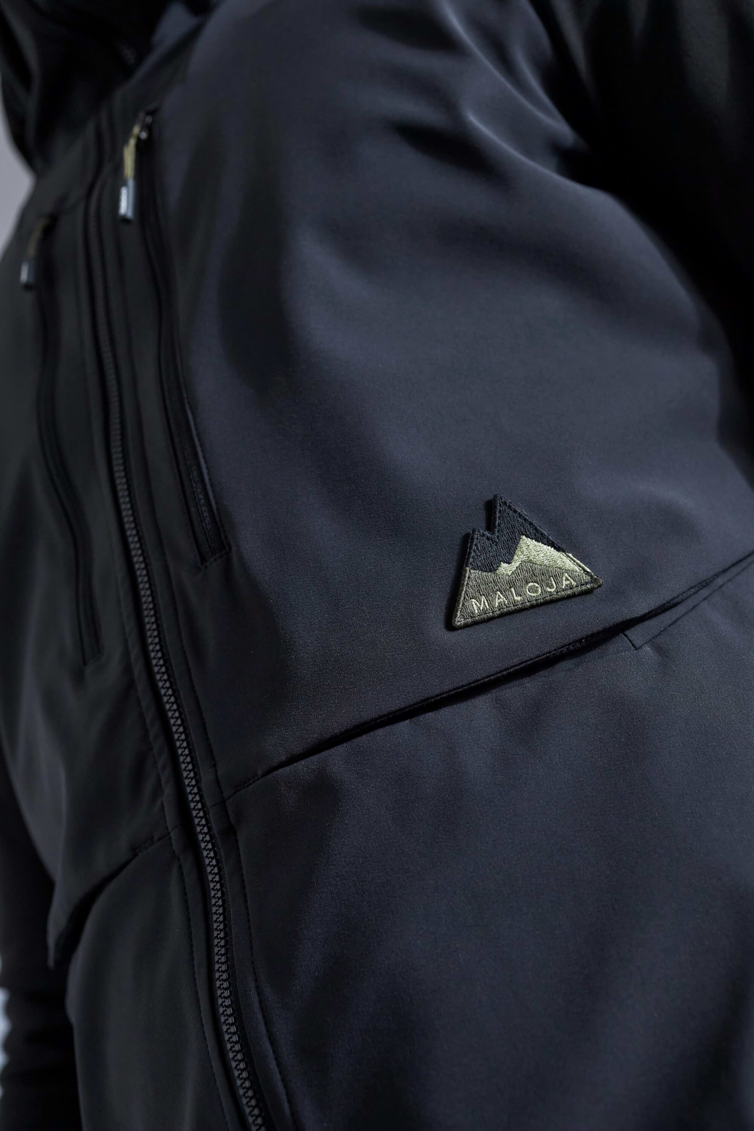 Maloja AdlerM. Skitouren Jacke - moonless