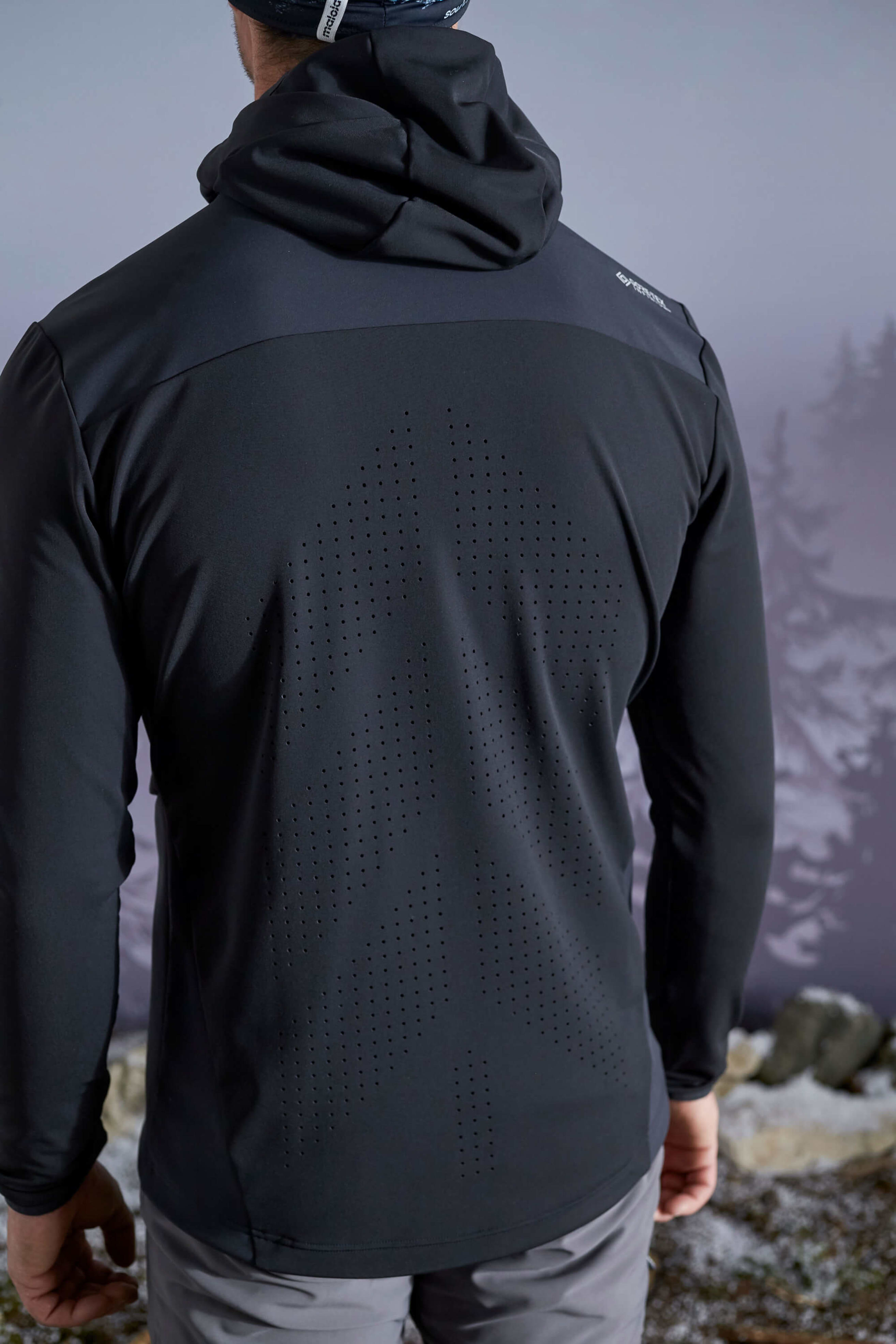 Maloja AdlerM. Skitouren Jacke - moonless