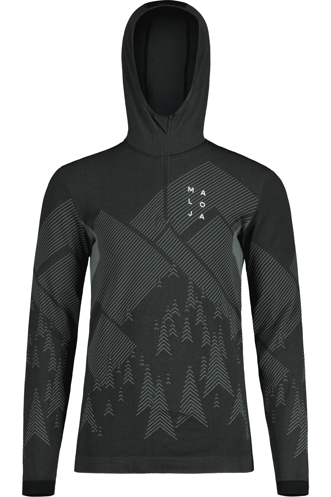 Maloja MauerseglerM Langarm Multisport - moonless