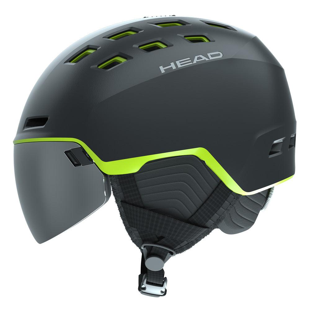 Head Radar black /lime