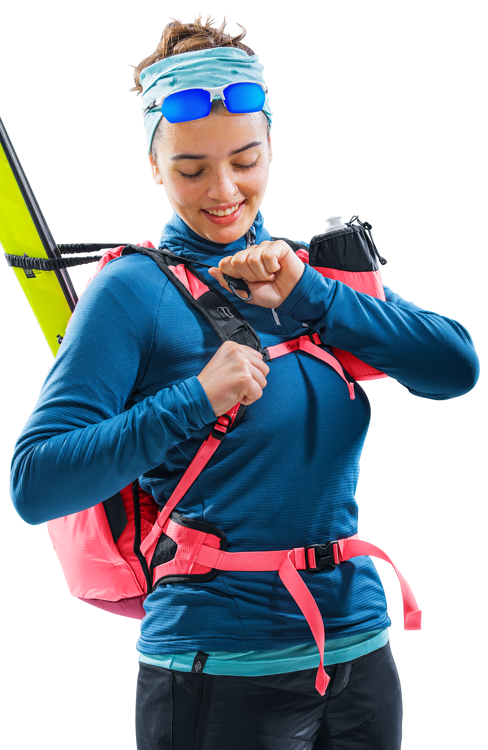 Deuter Updays 24 SL Skitourenrucksack wmn-ruby hibiscus