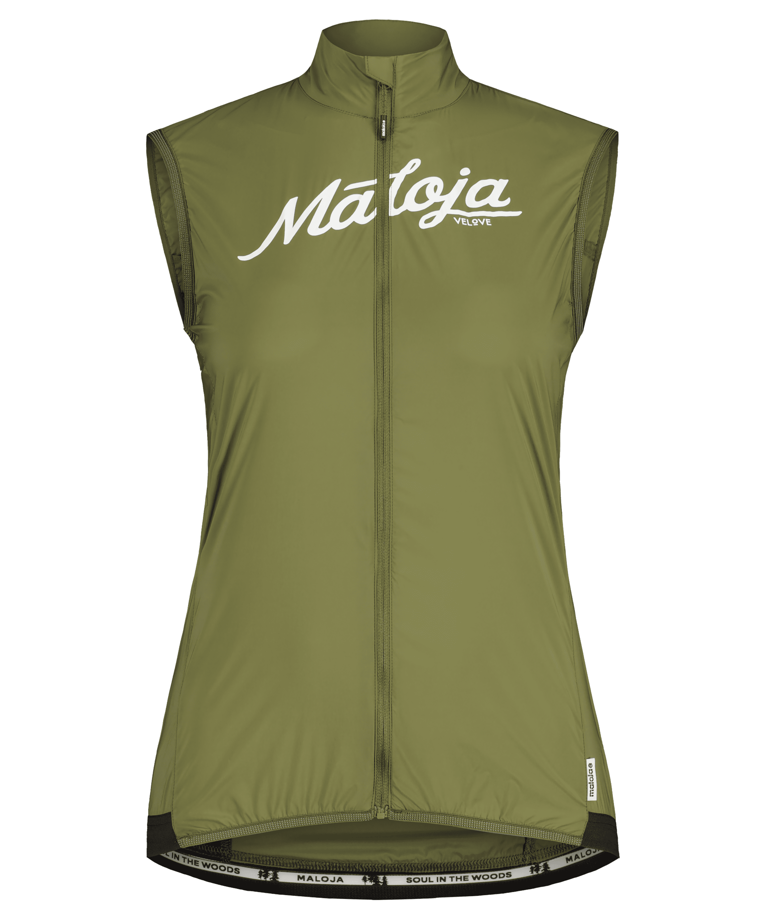 Maloja SeisM. wmn Superlight Windblock-Weste - moss