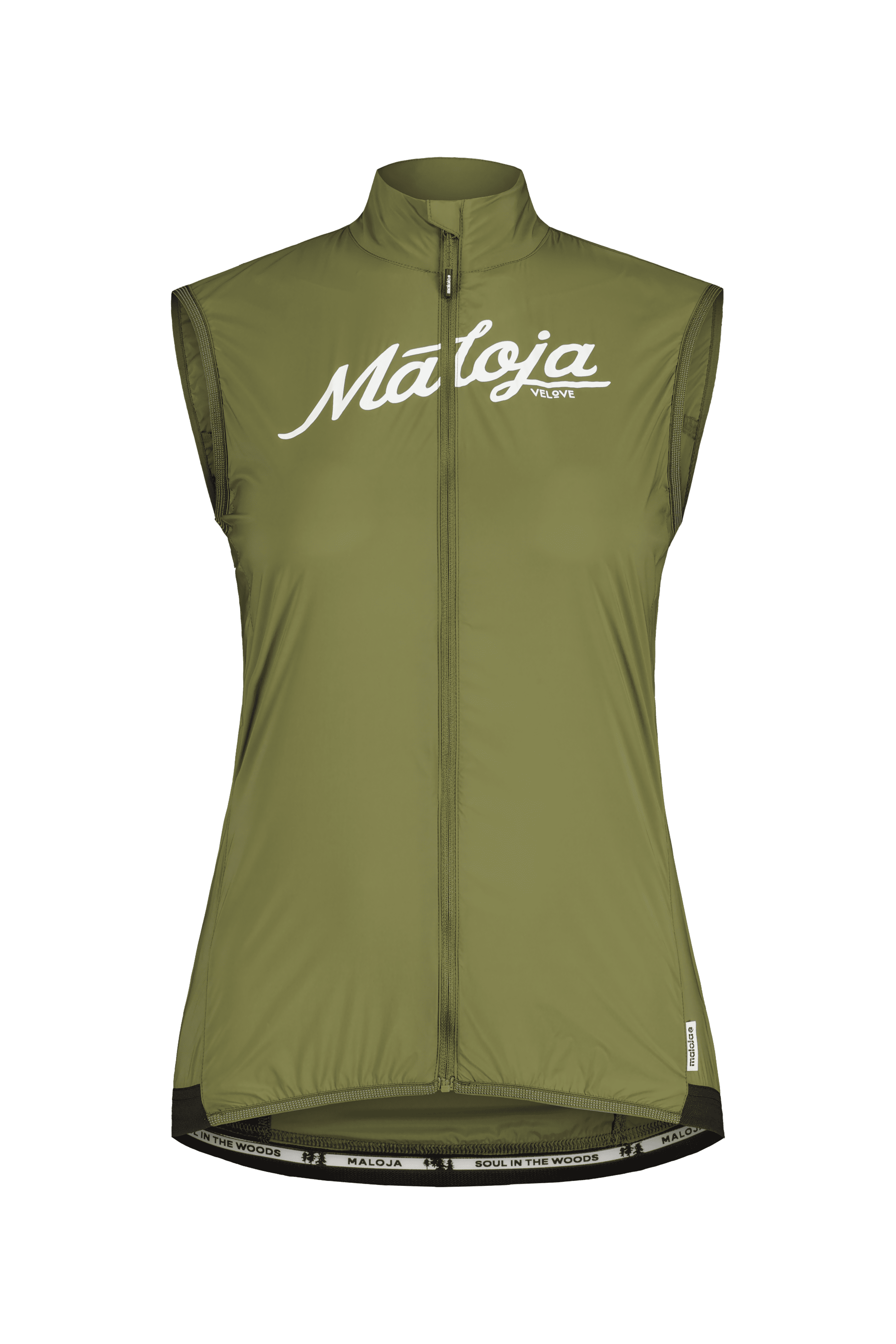 Maloja SeisM. wmn Superlight Windblock-Weste - moss