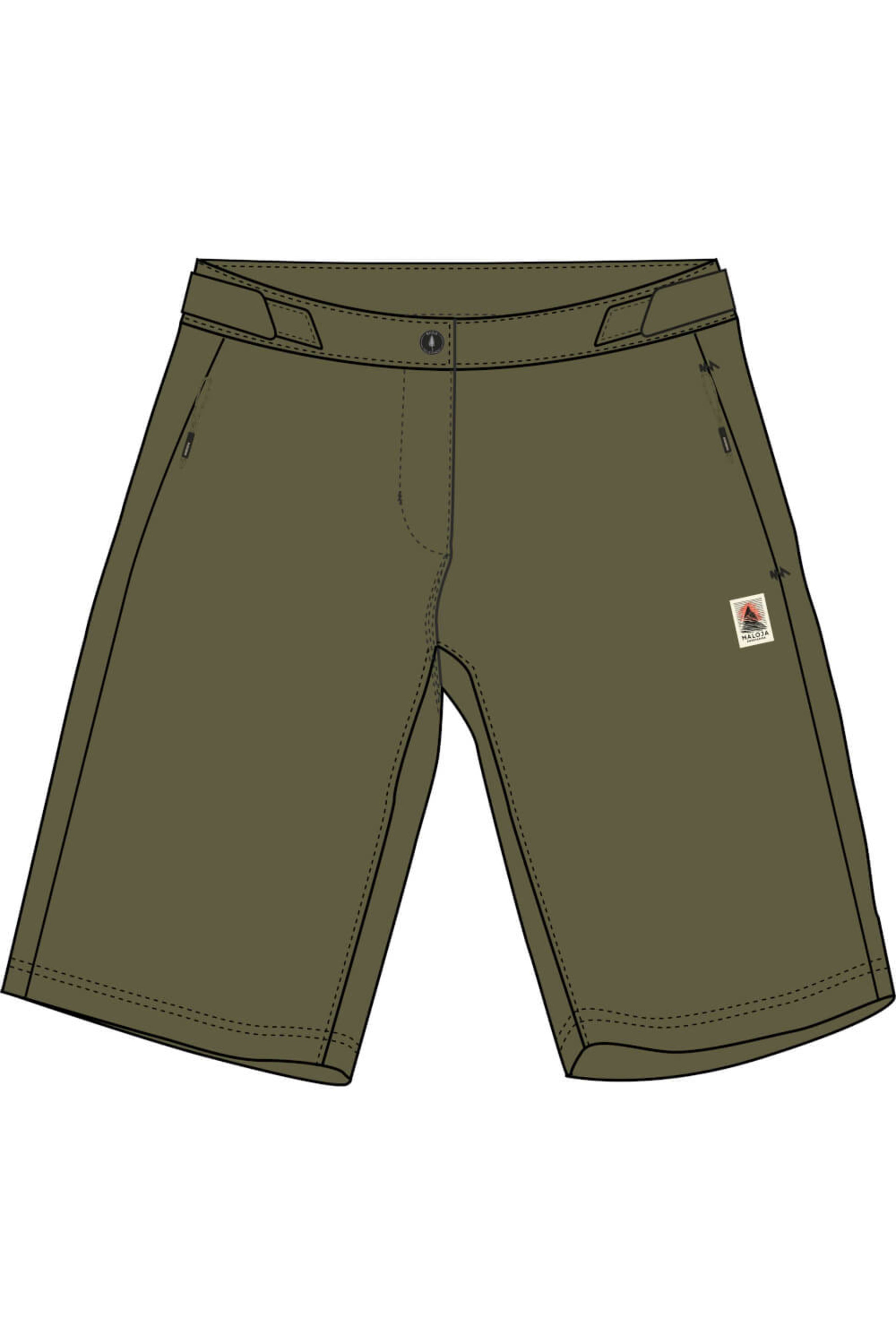 Maloja AzaleaM. - Multisport-Shorts wmn - moss