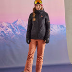 Maloja BuchfinkM. wmn Ski-Jacke - moonless snowflakes