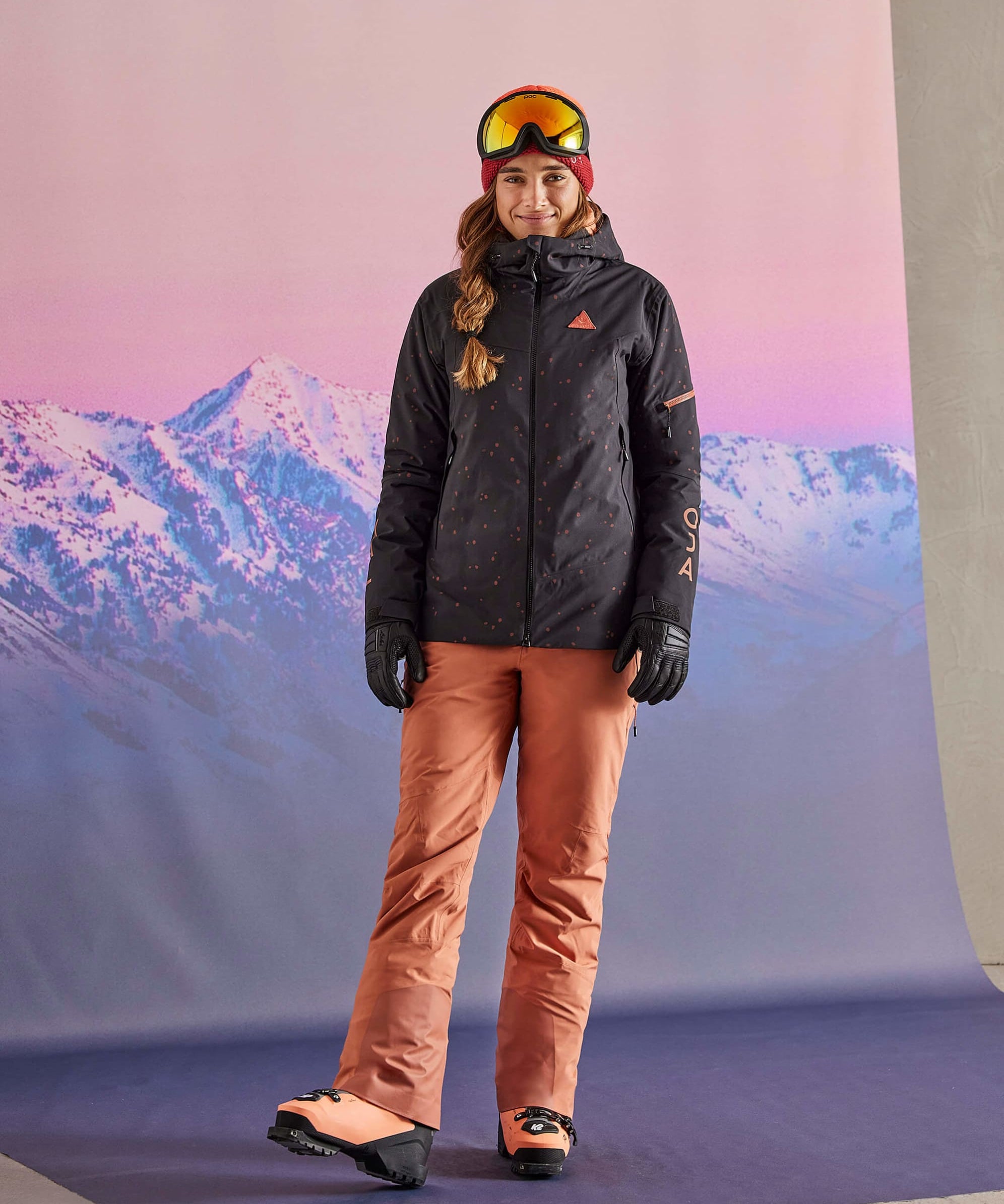 Maloja BuchfinkM. wmn Ski-Jacke - moonless snowflakes