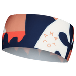 Maloja SarnonicoM. - Funktionsstirnband WI 23 - midnight leaves