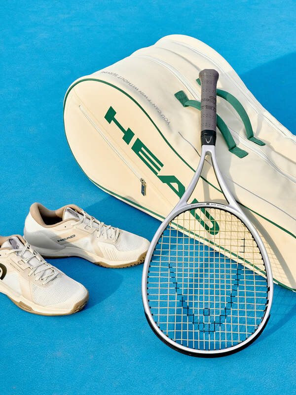 Head Arthur Ashe Racquet Bag L weiß creme