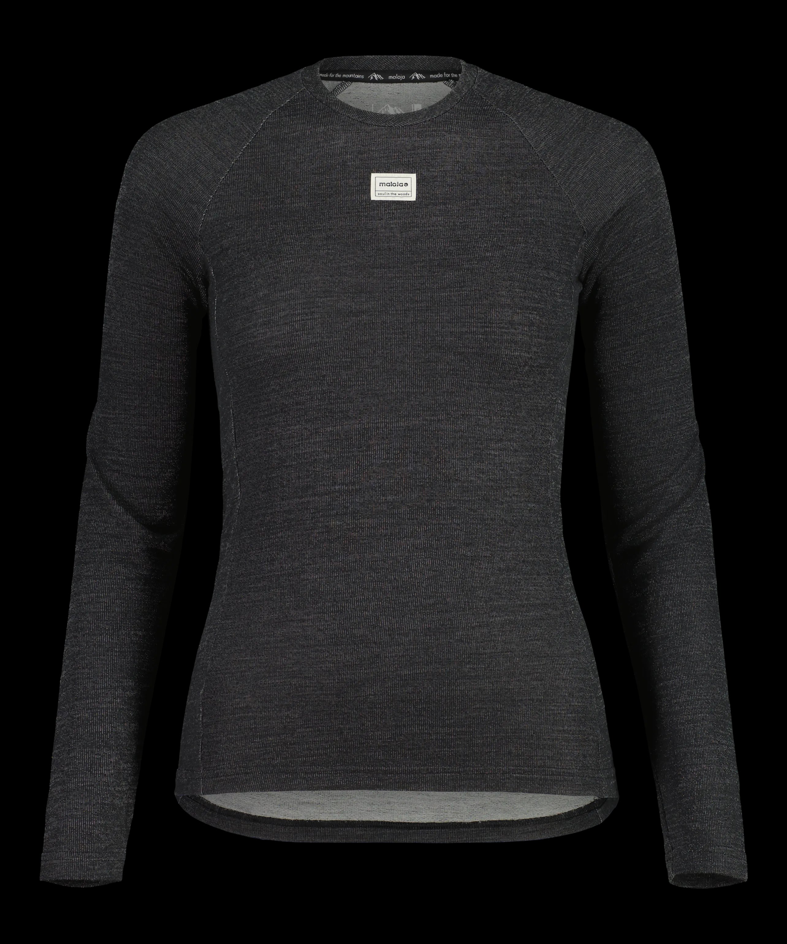 Maloja SesvennaM. - Funktionsunterwäsche Longsleeve wmn WI24 - moonless