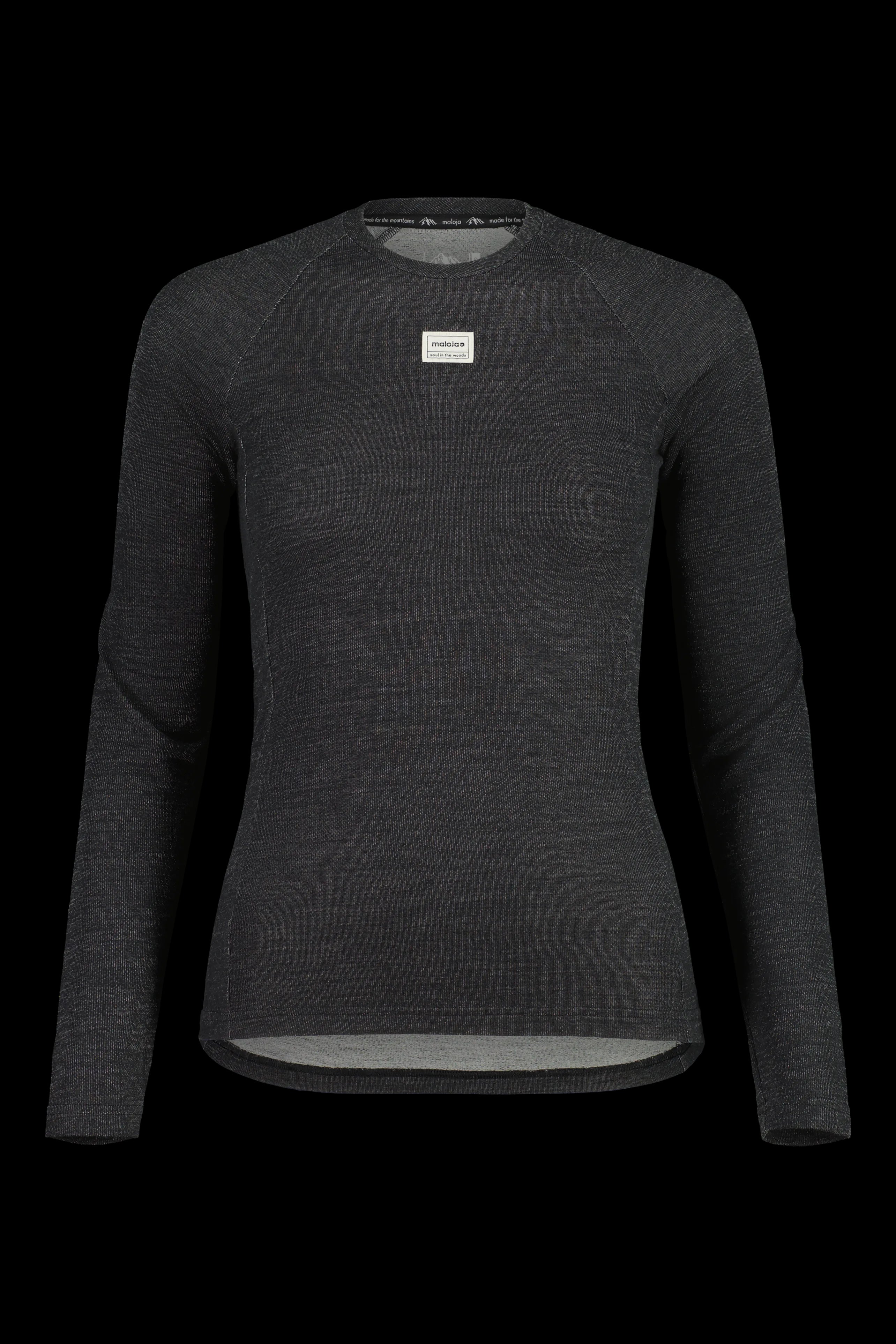 Maloja SesvennaM. - Funktionsunterwäsche Longsleeve wmn WI24 - moonless