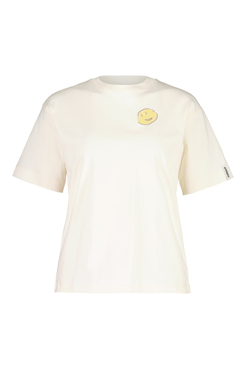 Maloja SpreeM. Bio Baumwoll T-Shirt oversized wmn-natural smiley