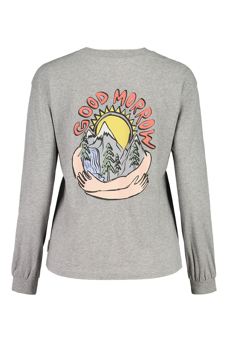 Maloja SanoM. Organic Cotton Longsleeve wmn SO24-grey melange