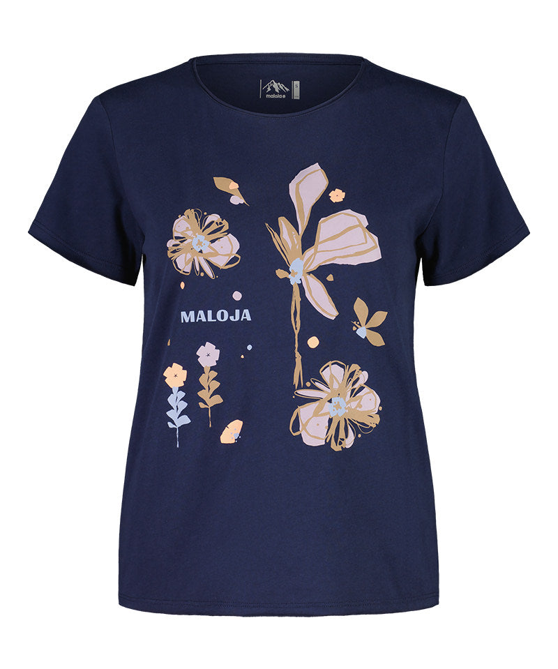 Maloja PadolaM. - Organic Cotton T-Shirt wmn SO24-night sky