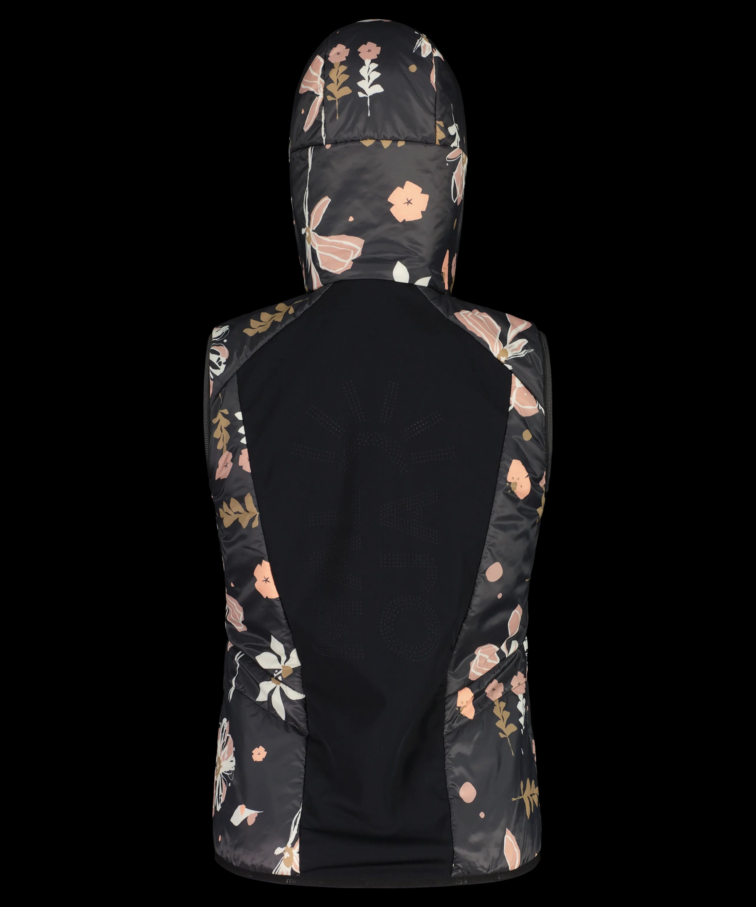 Maloja ZinkenM. gefütterte Multisport Weste wmn WI25 - deep black flora