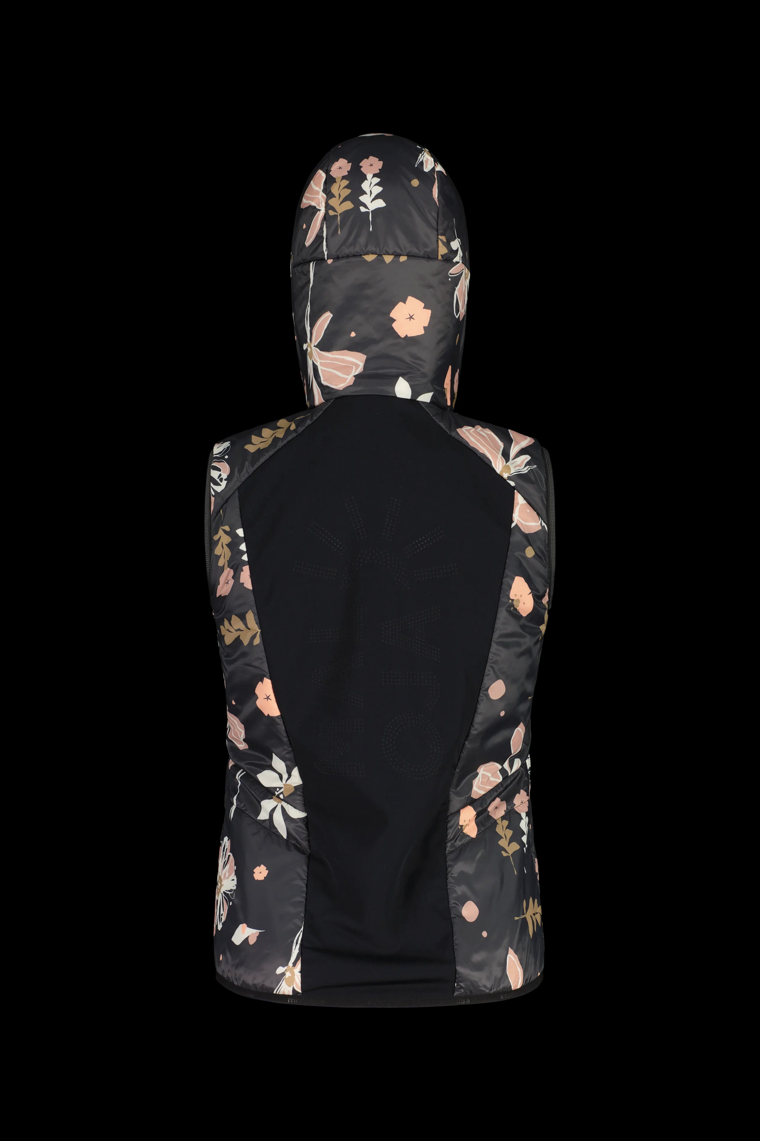 Maloja ZinkenM. gefütterte Multisport Weste wmn WI25 - deep black flora