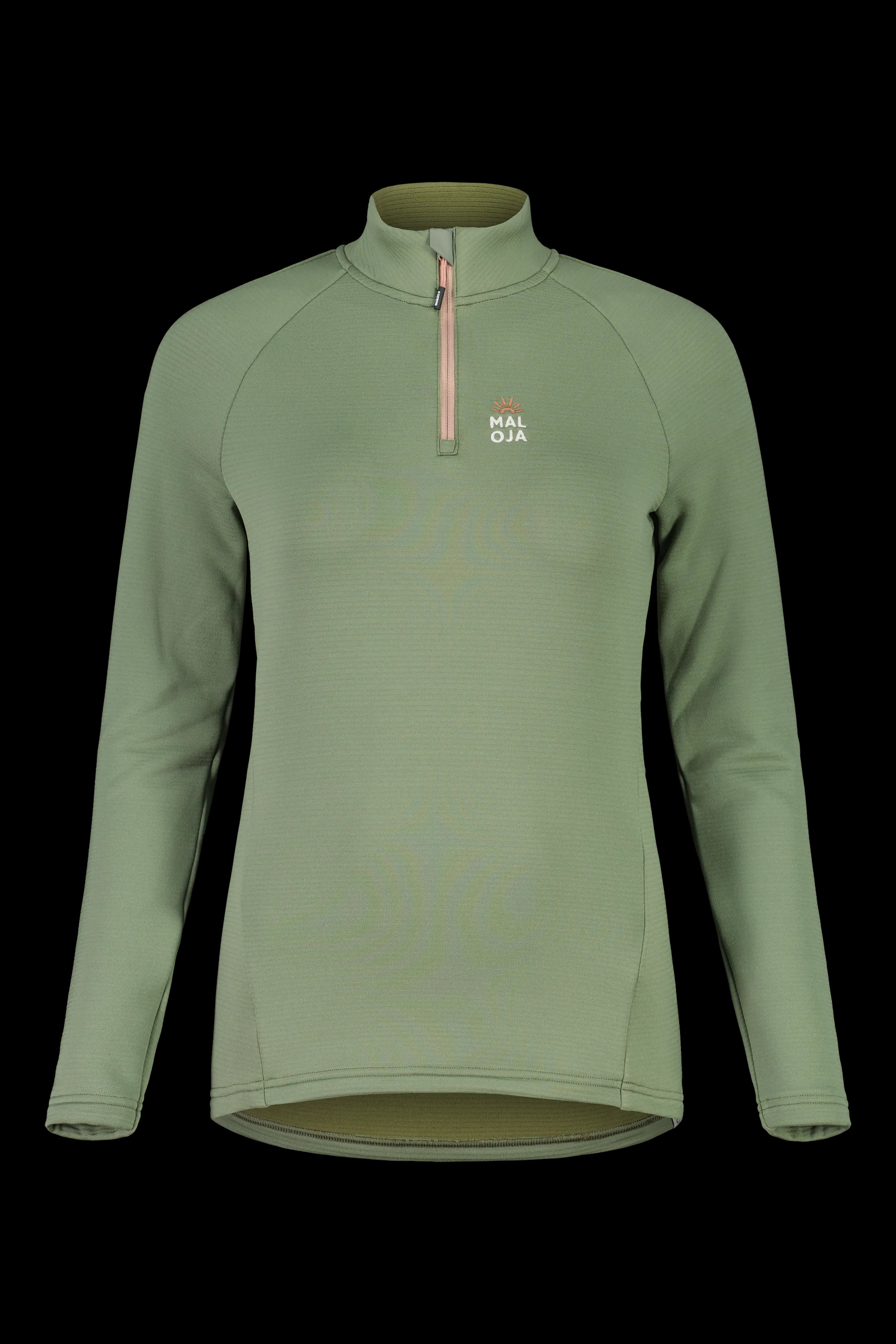 Maloja NaspaeM. Mountain Fleece Shirt wmn WI24 - frosty green