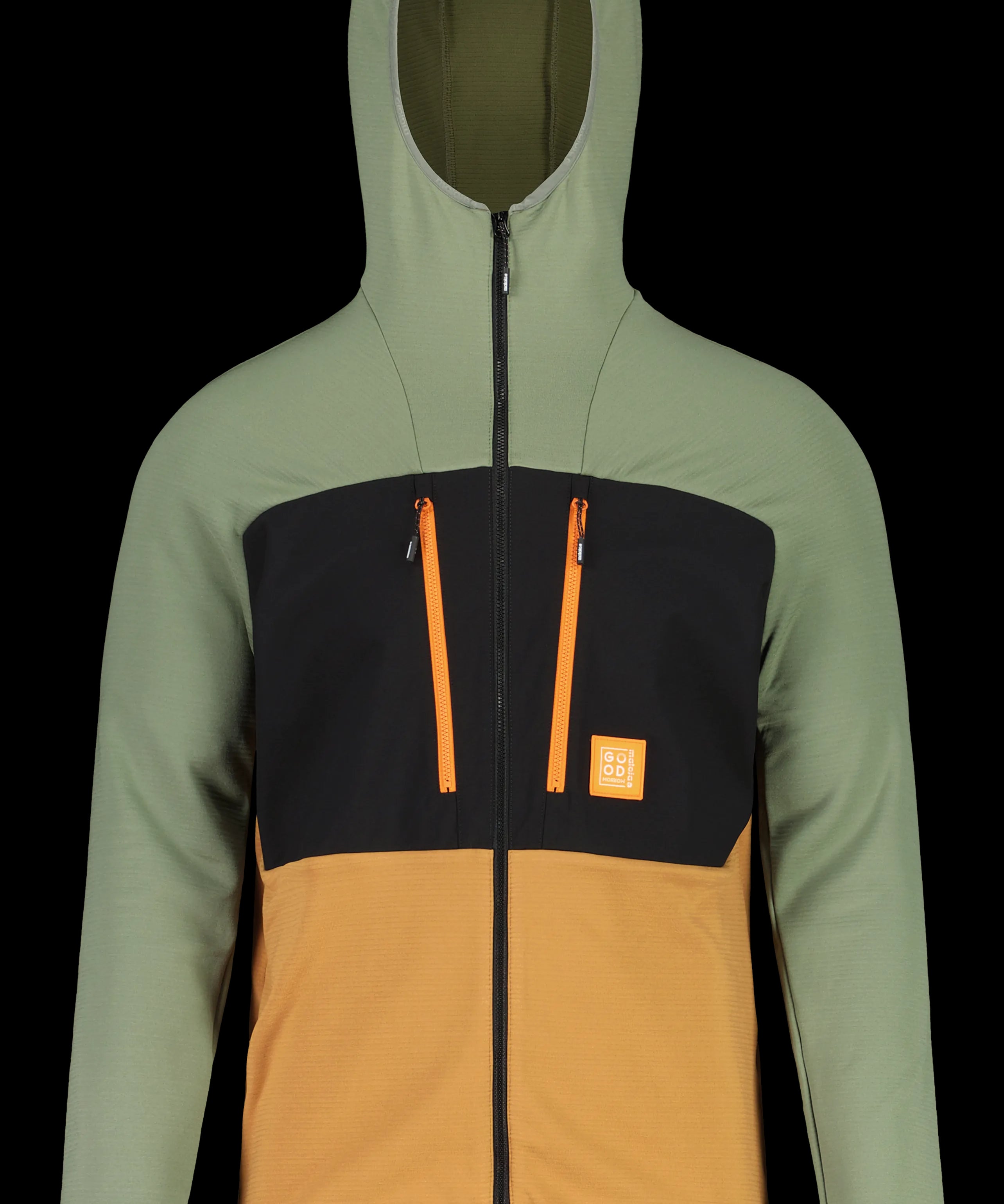 Maloja MoosM. Mountain Fleece Hybrid Jacket WI24 - frosty green multi