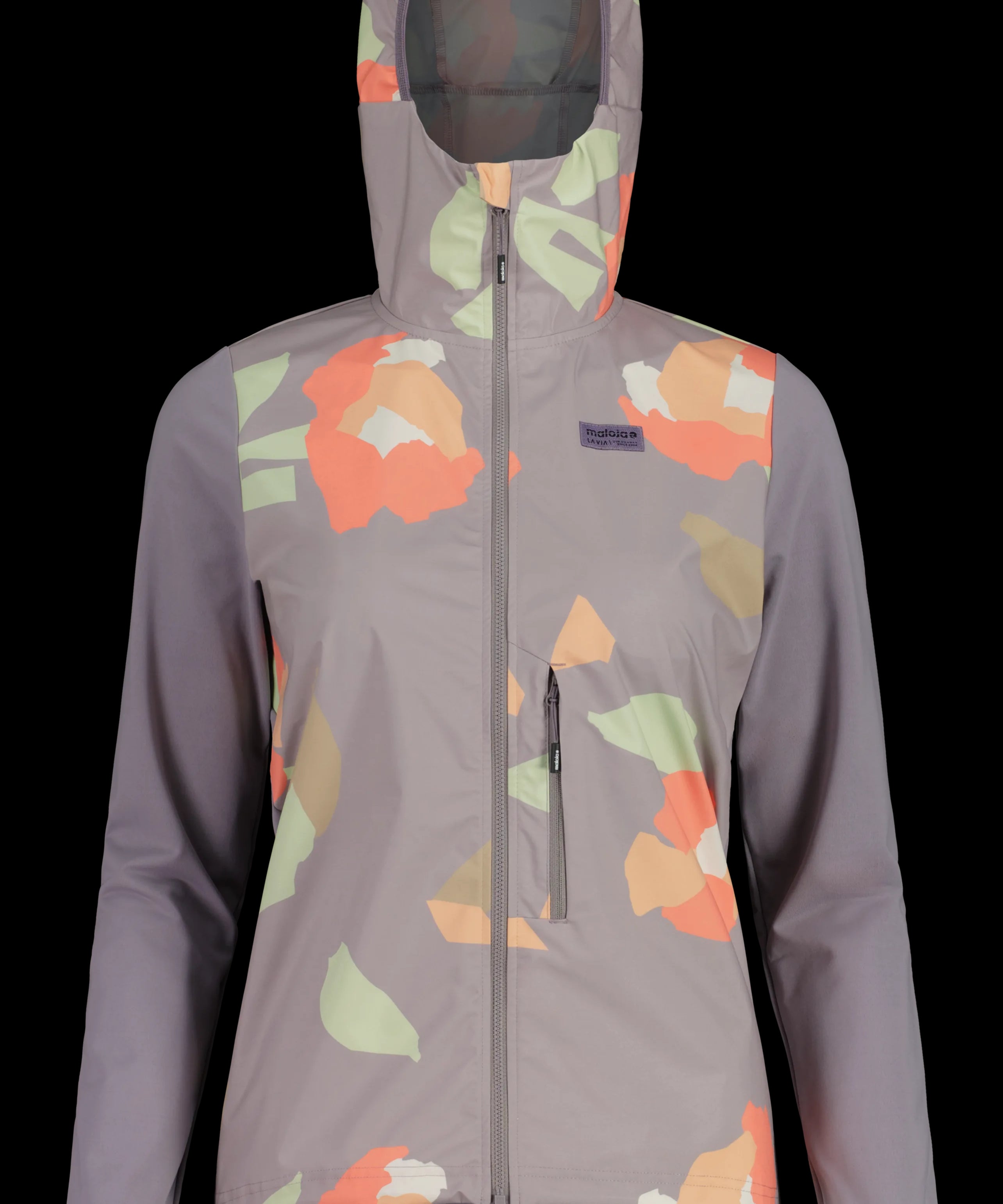 Maloja SennesM. Printed - Multisport Windblock-Jacke smoky purple fiel