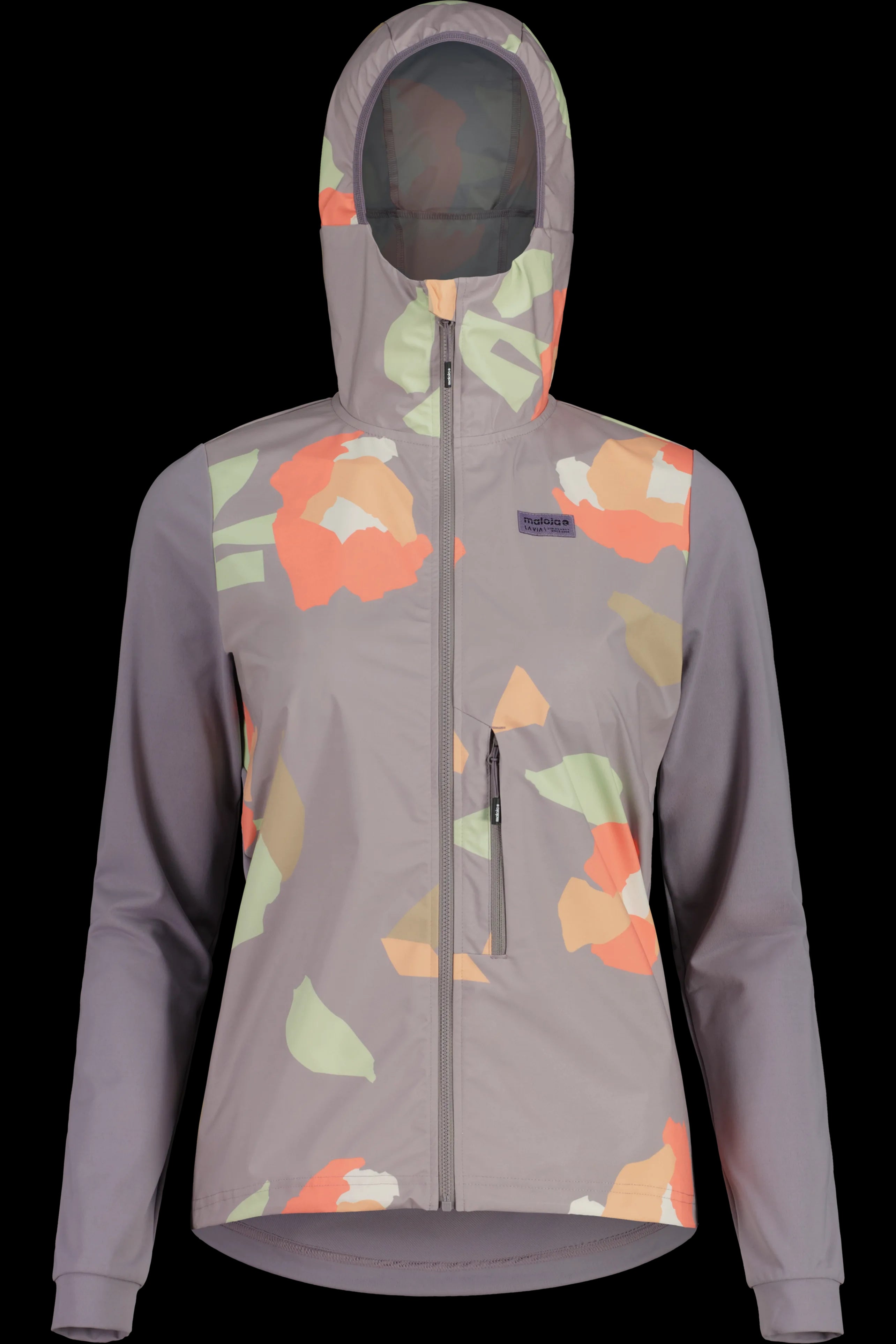 Maloja SennesM. Printed - Multisport Windblock-Jacke smoky purple fiel