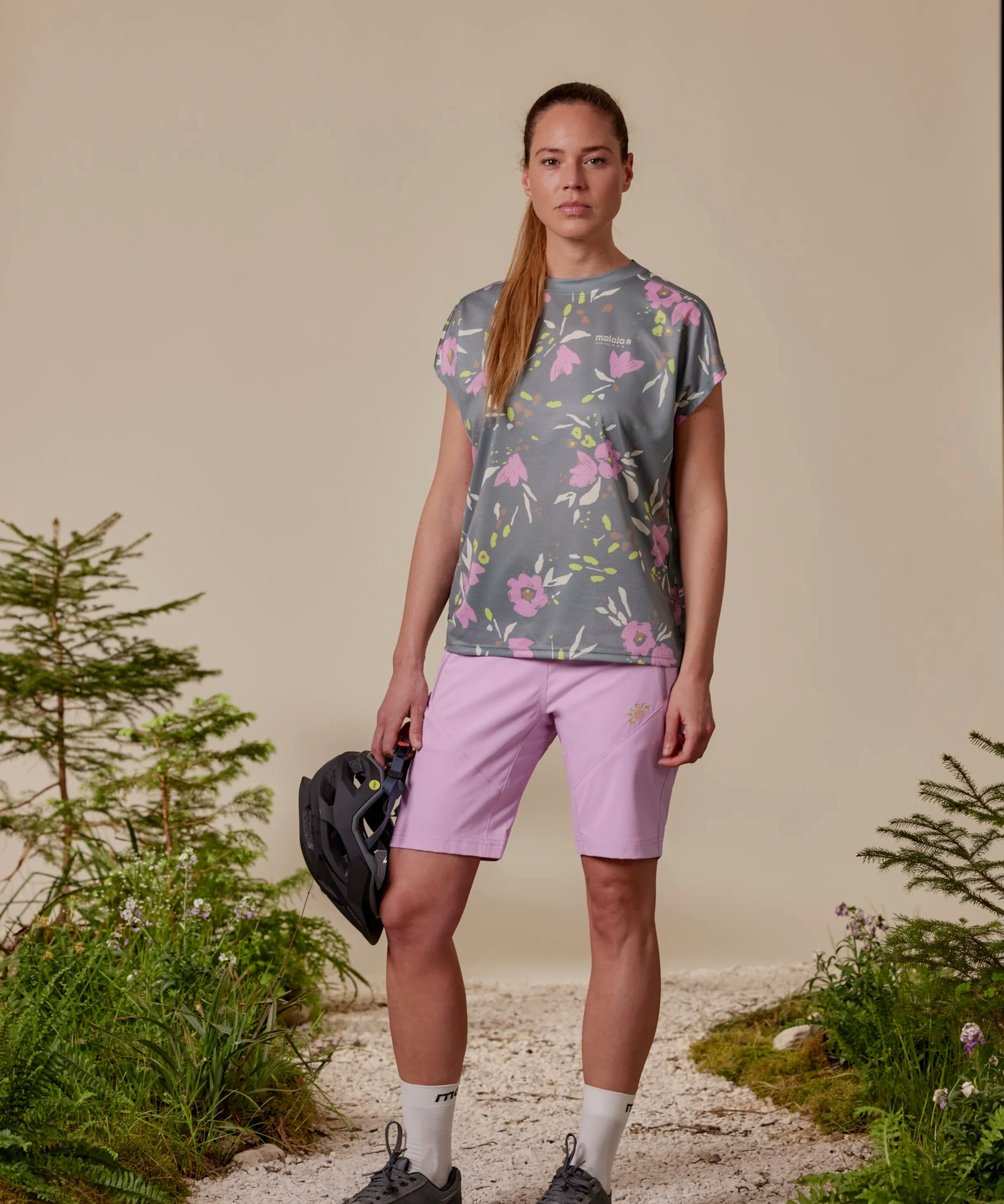 Maloja VilsaM. Bike und Multisport-Shirt smoky purple