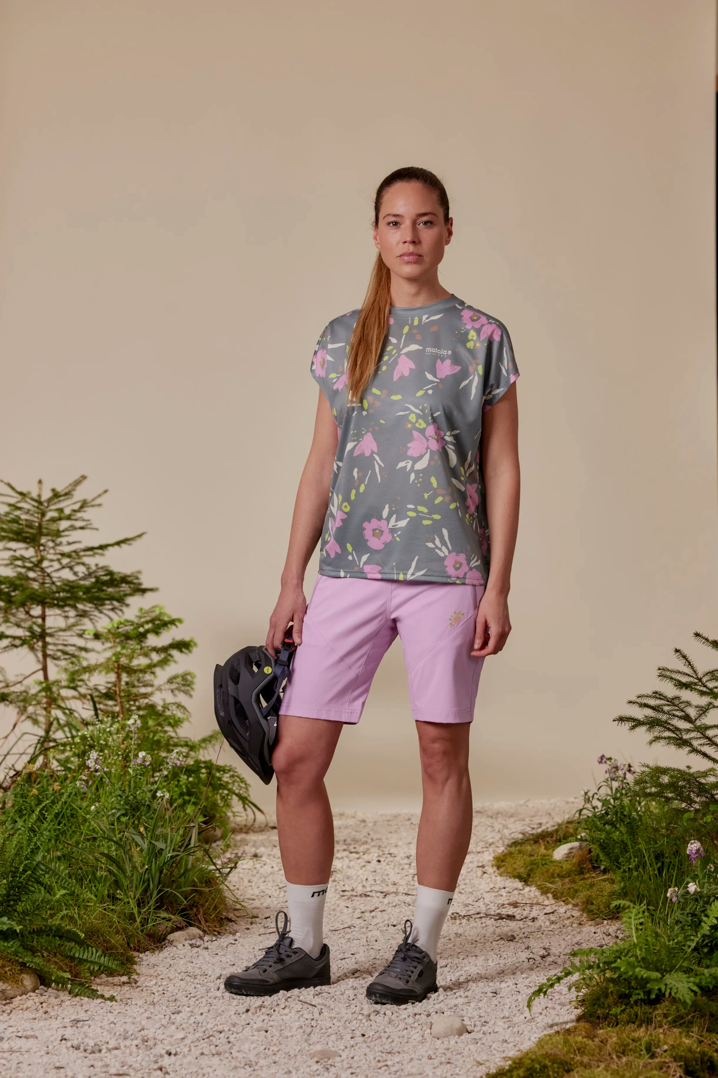 Maloja VilsaM. Bike und Multisport-Shirt smoky purple