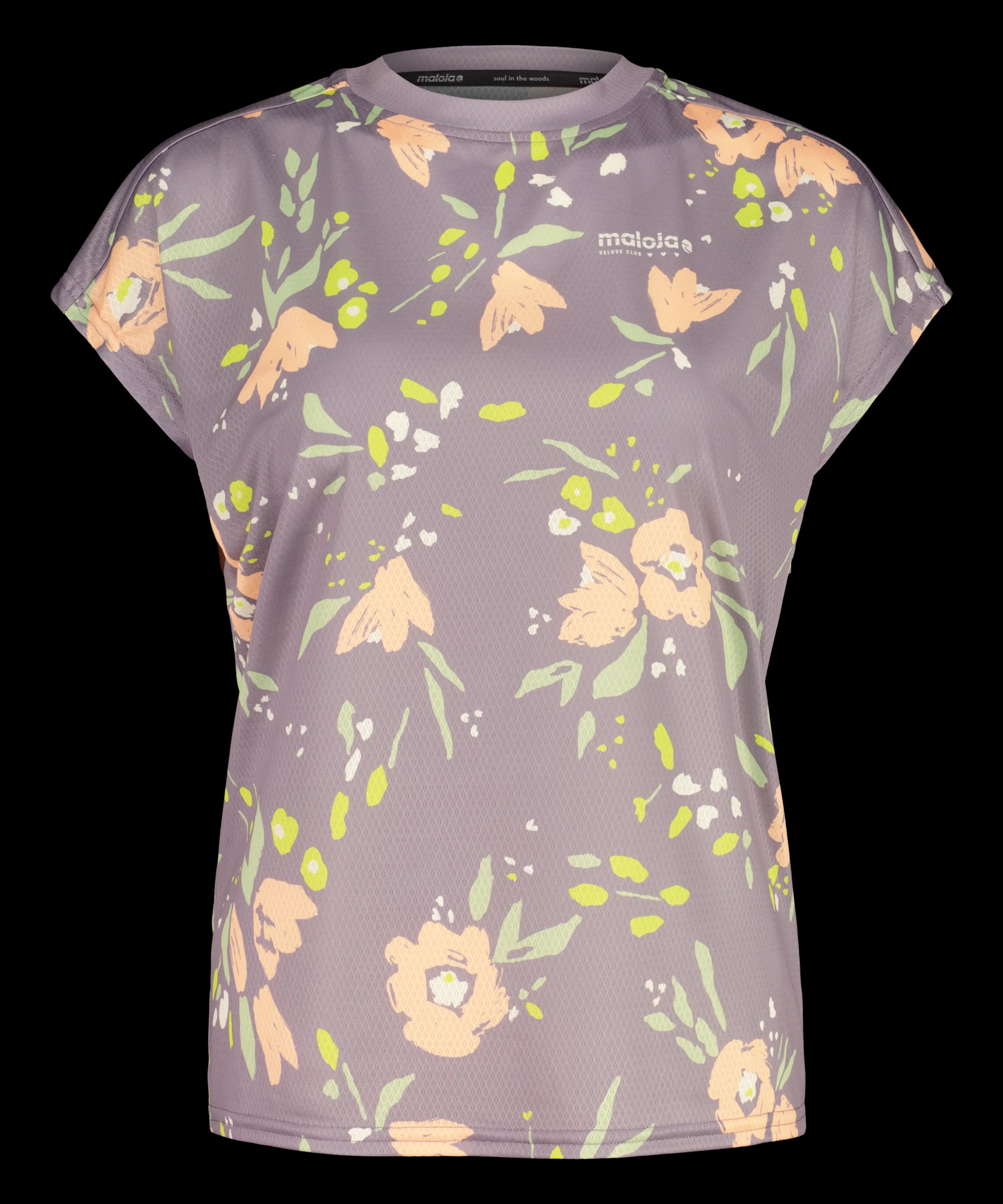 Maloja VilsaM. Bike und Multisport-Shirt smoky purple