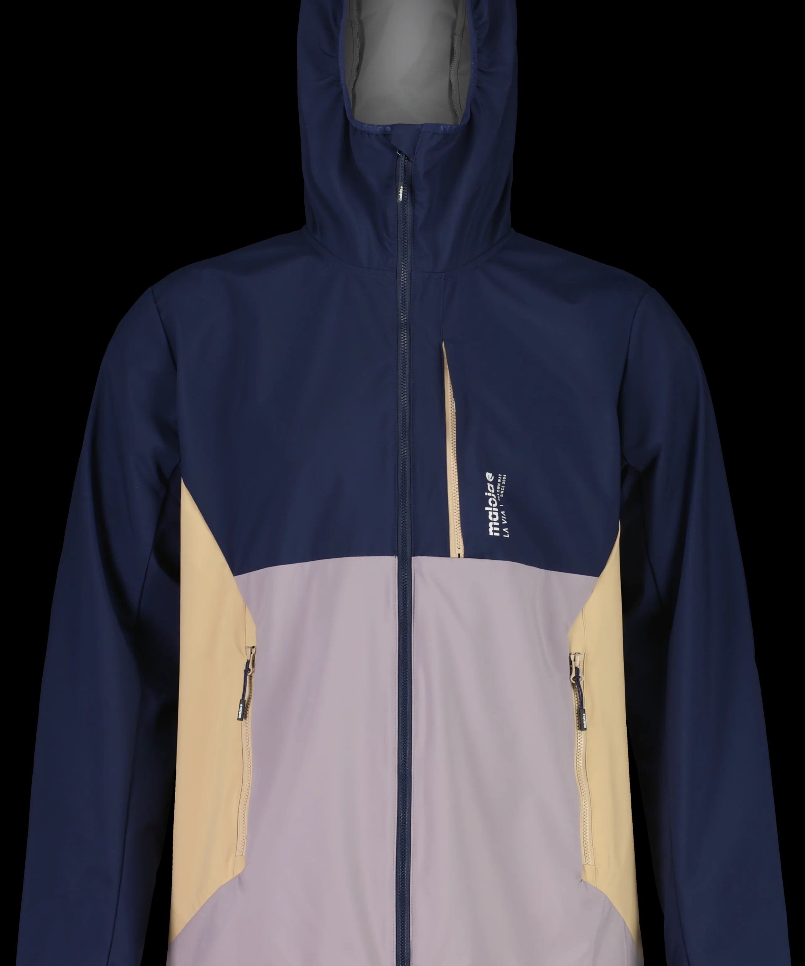 Maloja WolanM. Softshell Jacke smoky purple mul