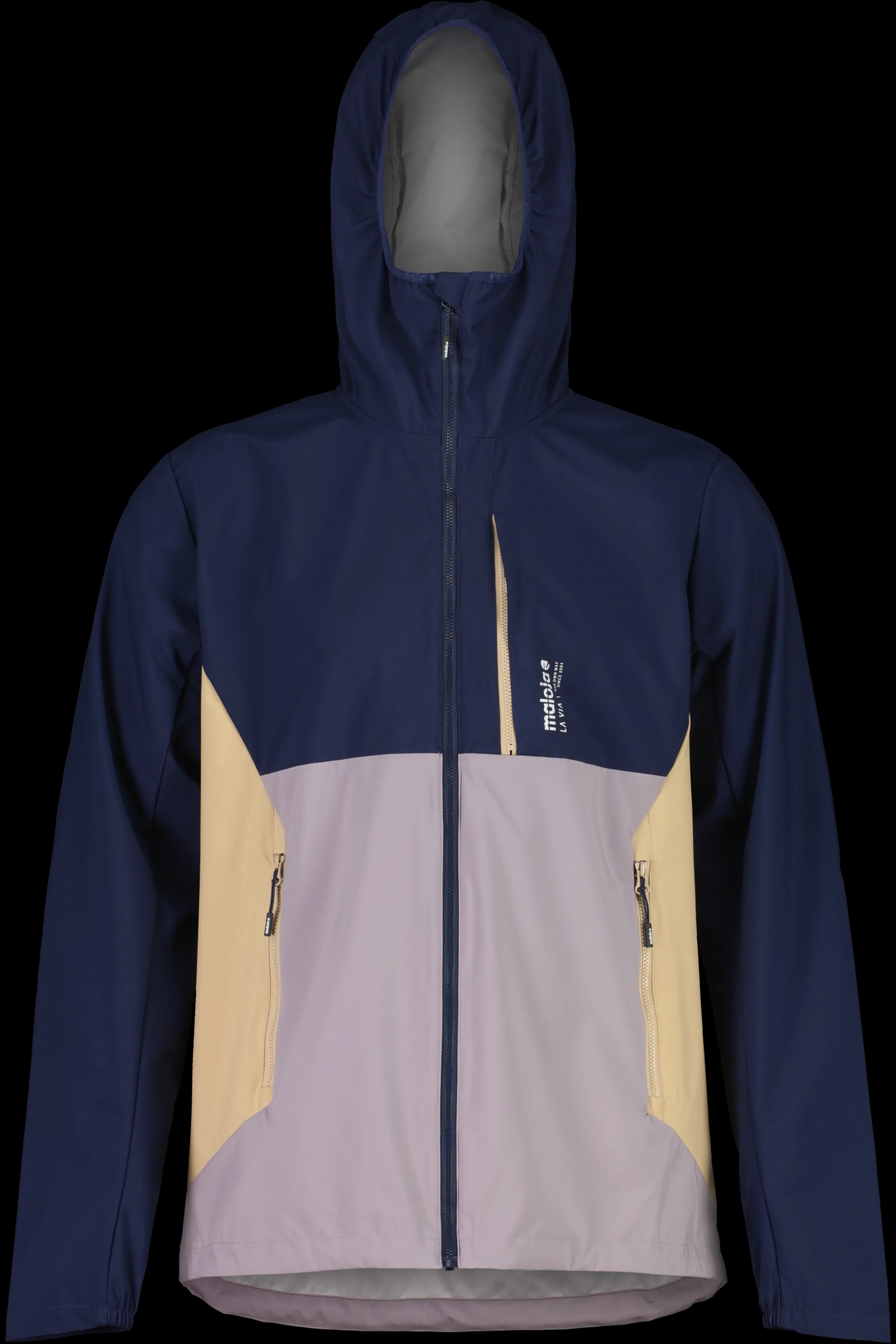 Maloja WolanM. Softshell Jacke smoky purple mul