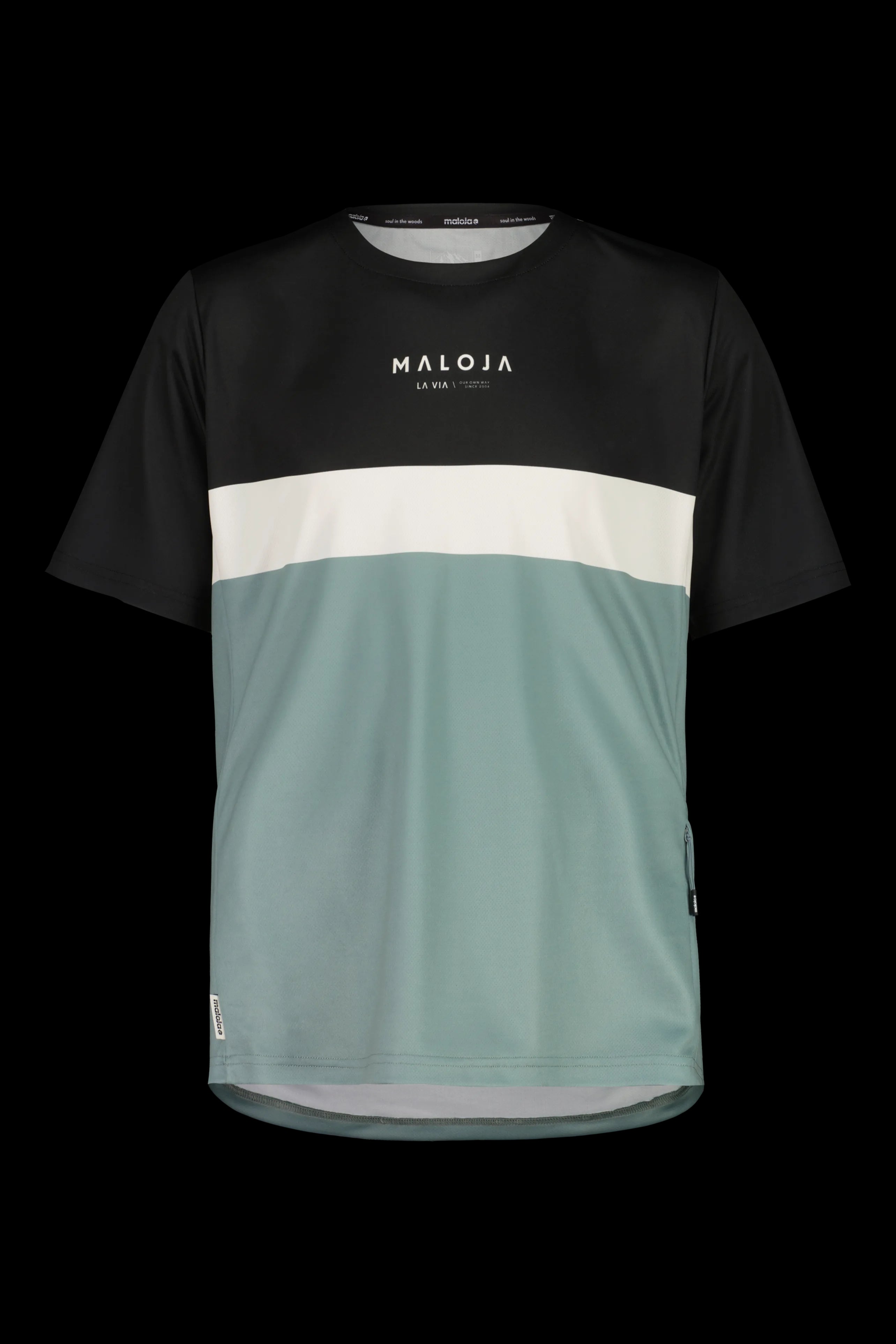Maloja BarettiM. Bike u. Multisport Shirt sage multi
