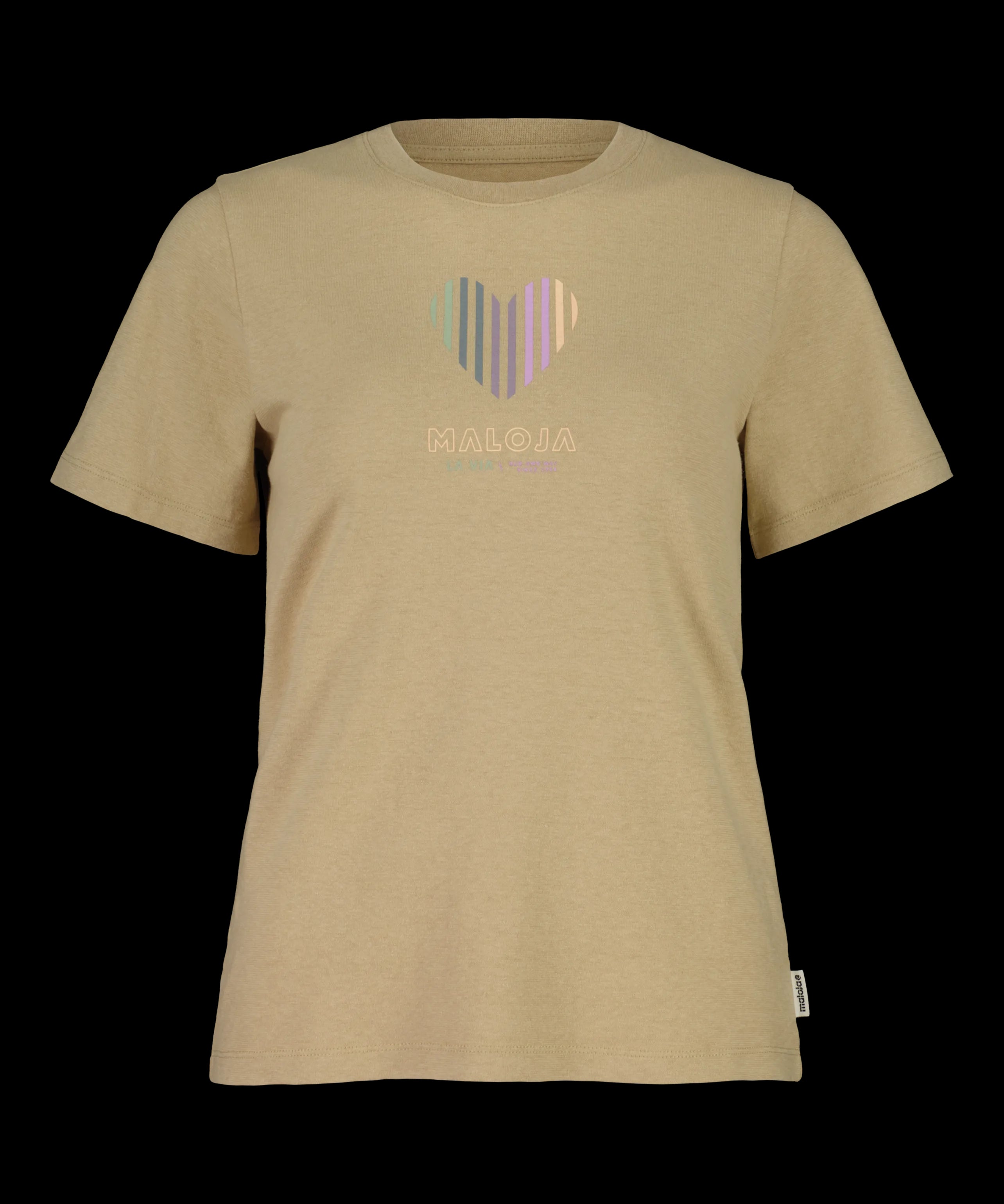 Maloja AdamekM. Hanf Baumwoll T-Shirt smoky purple