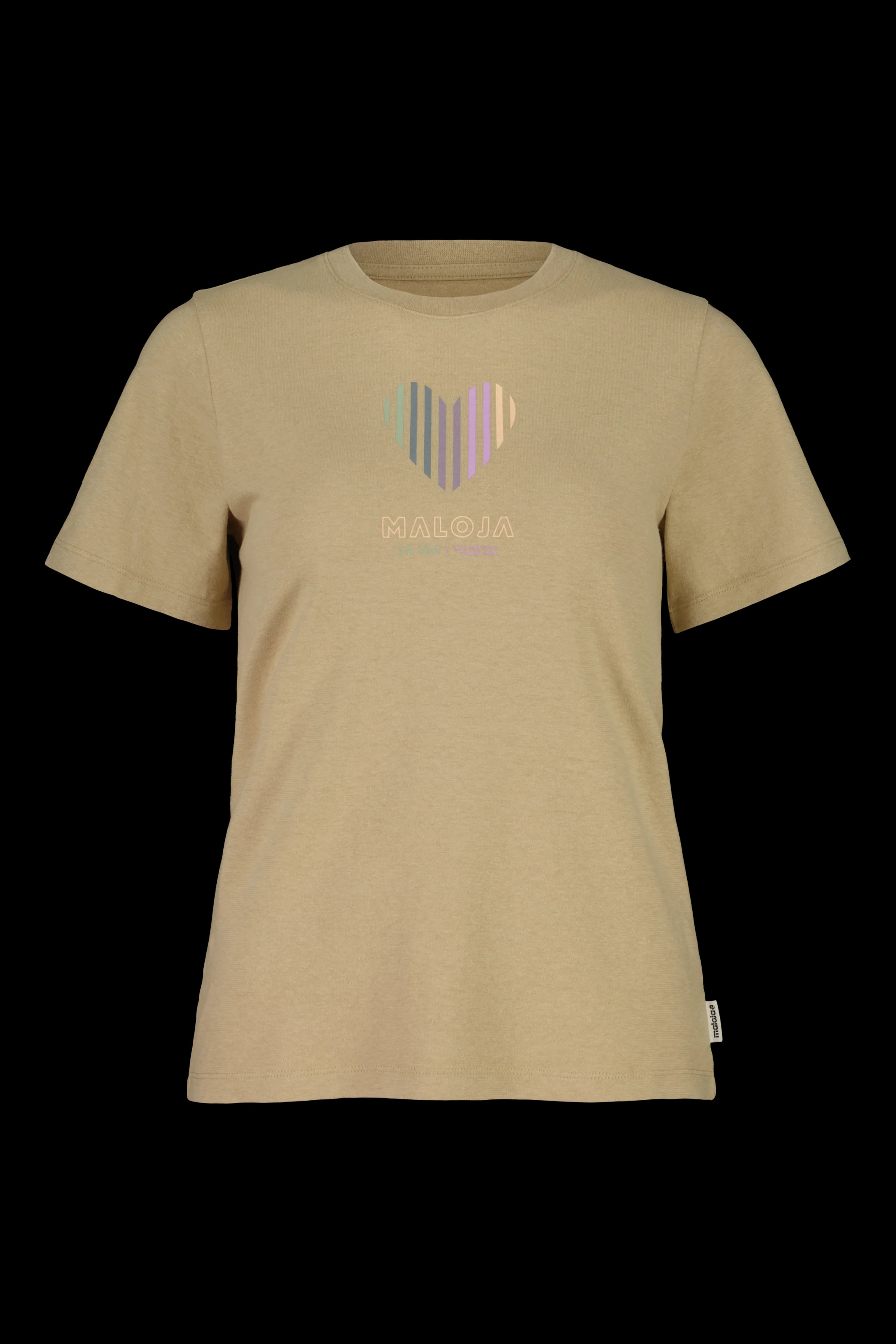 Maloja AdamekM. Hanf Baumwoll T-Shirt smoky purple