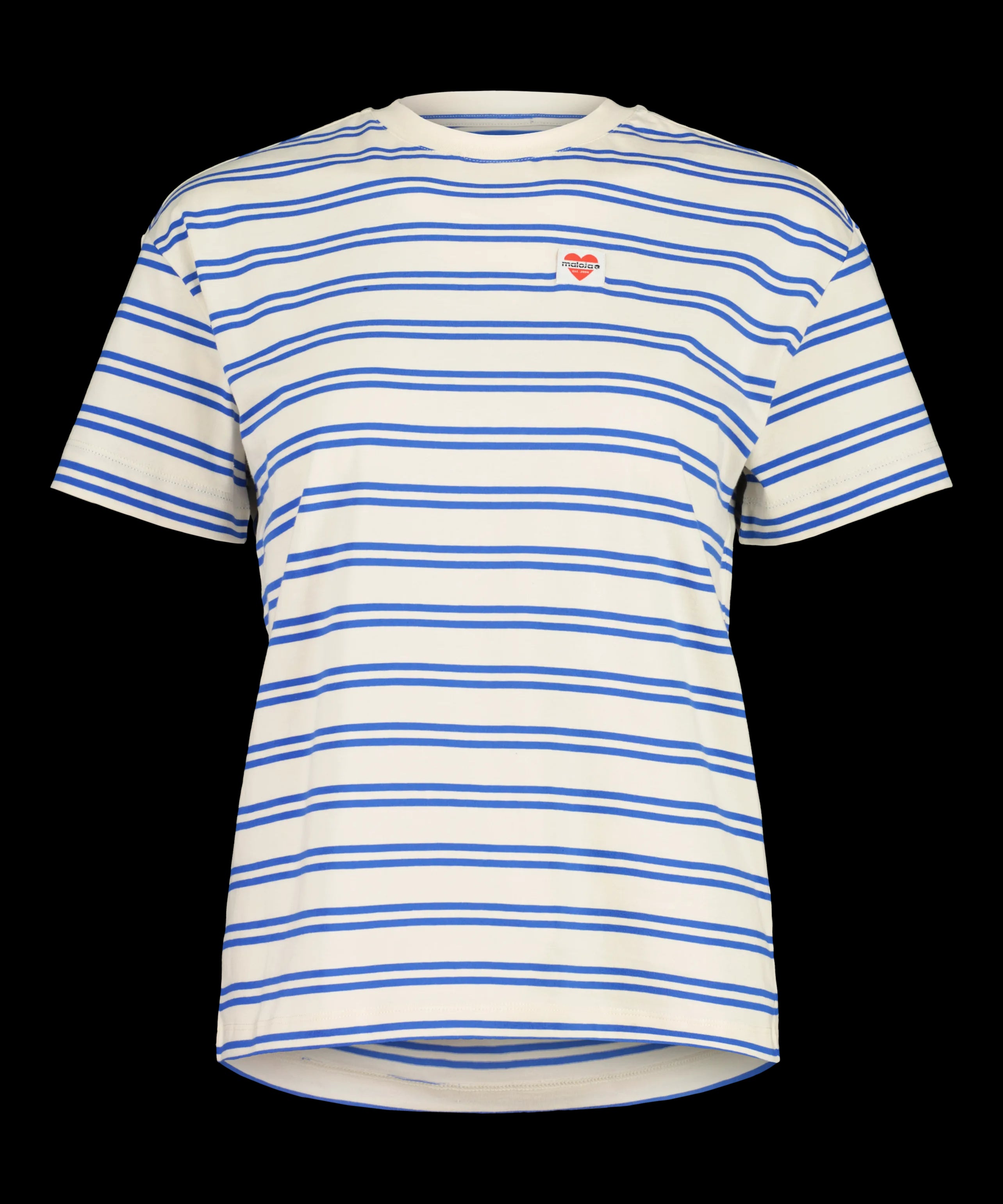 Maloja KeskiM. Organic Cotton T-Shirt wmn azur stripe
