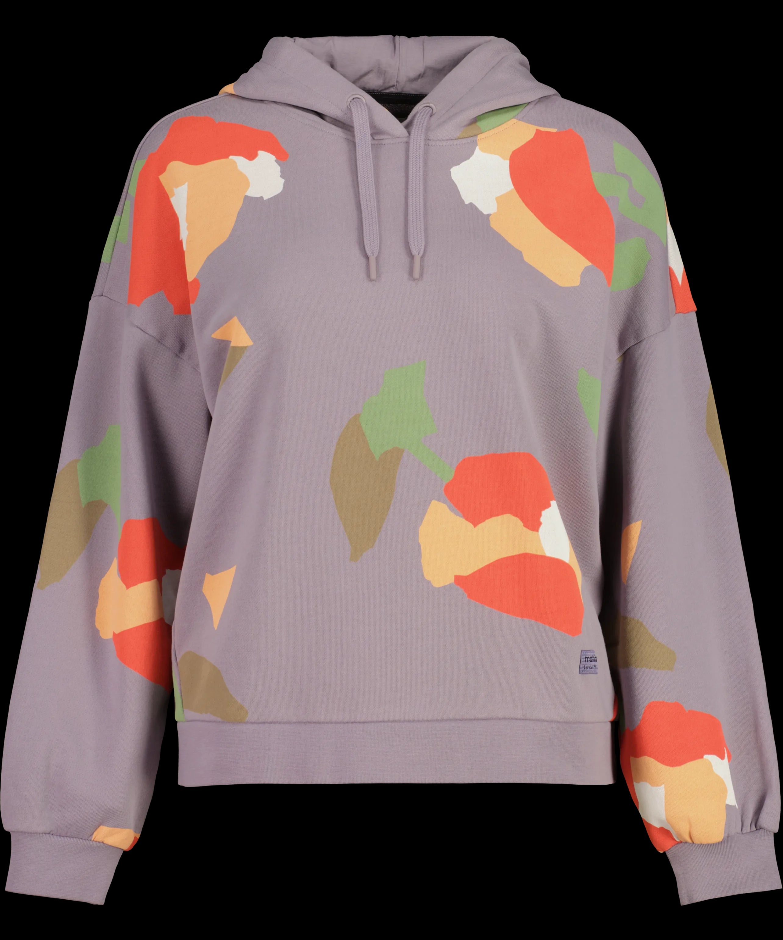 Maloja SaanersM. Organic Cotton Sweat-Hoody smoky purple fiel