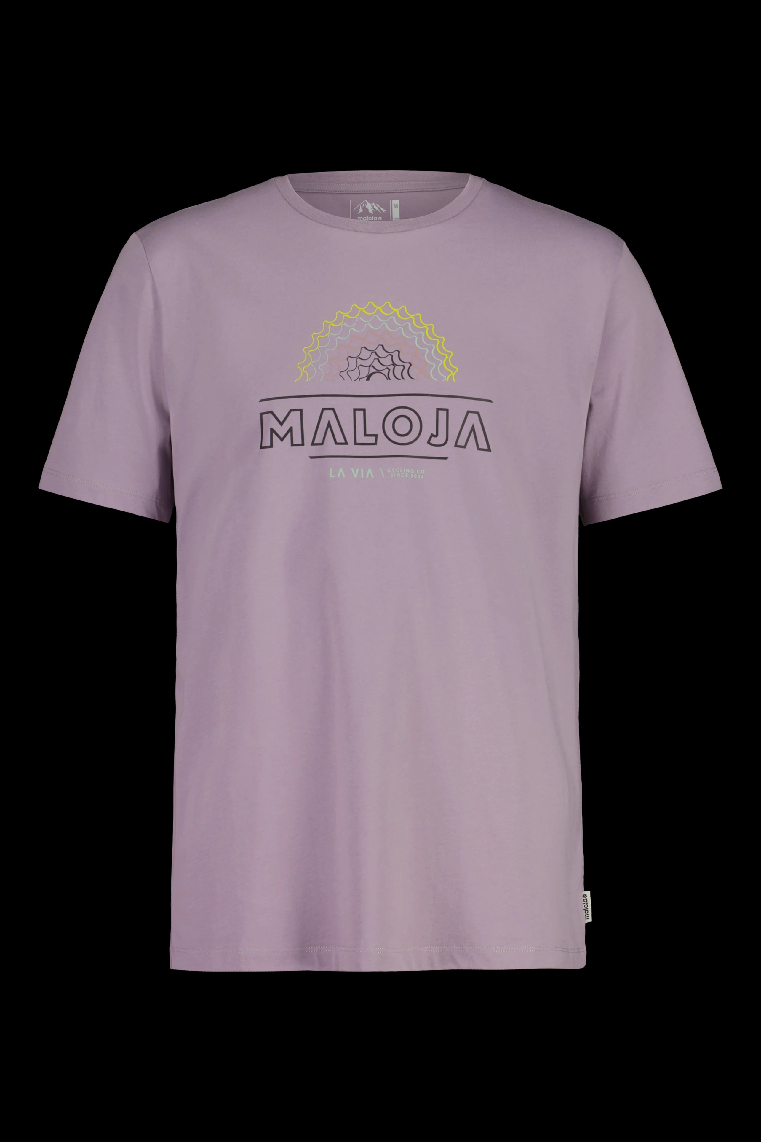 Maloja KaarlM. - Organic Cotton T-Shirt smoky purple