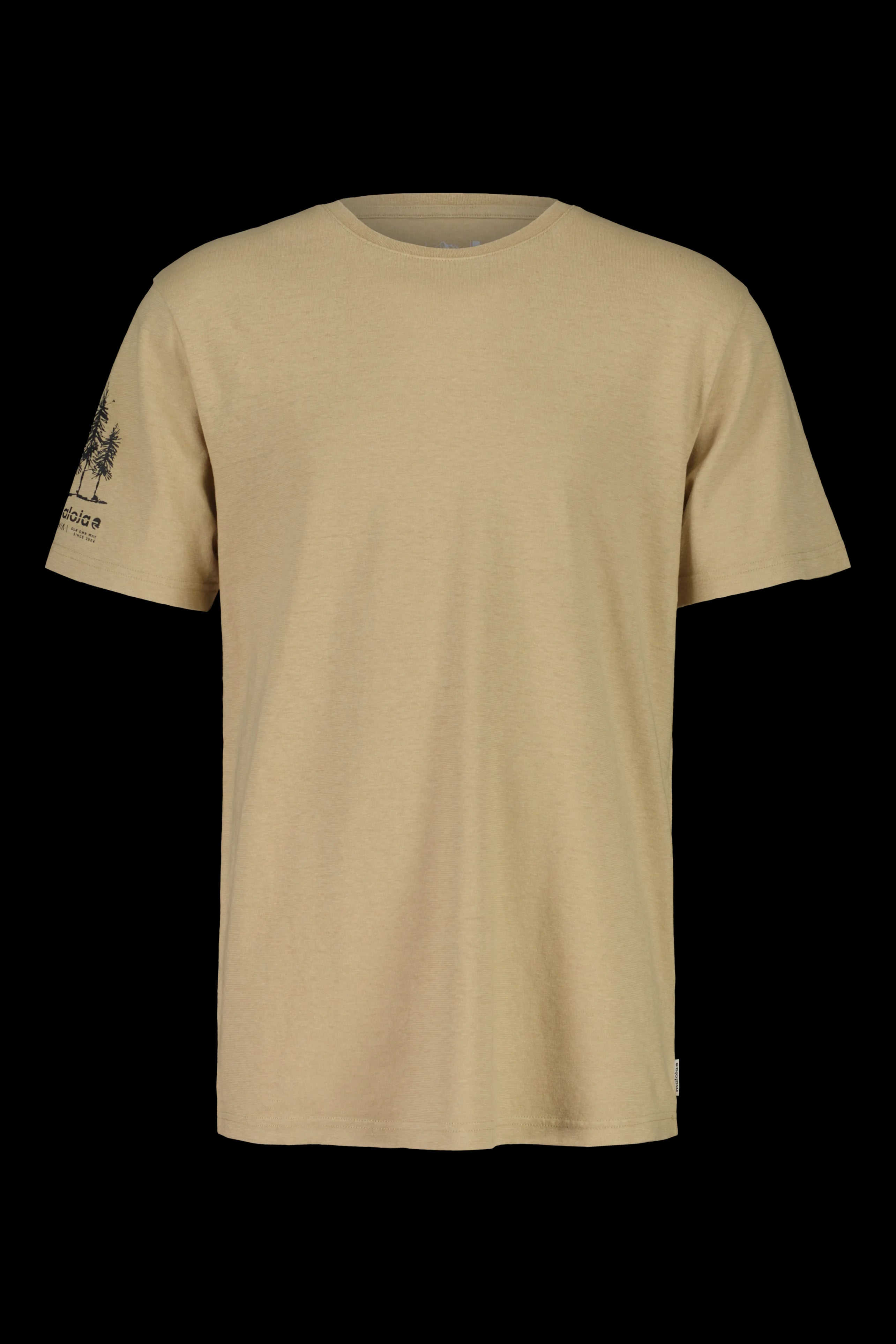 Maloja LaivesM. - Hanf Baumwoll T-Shirt gravel