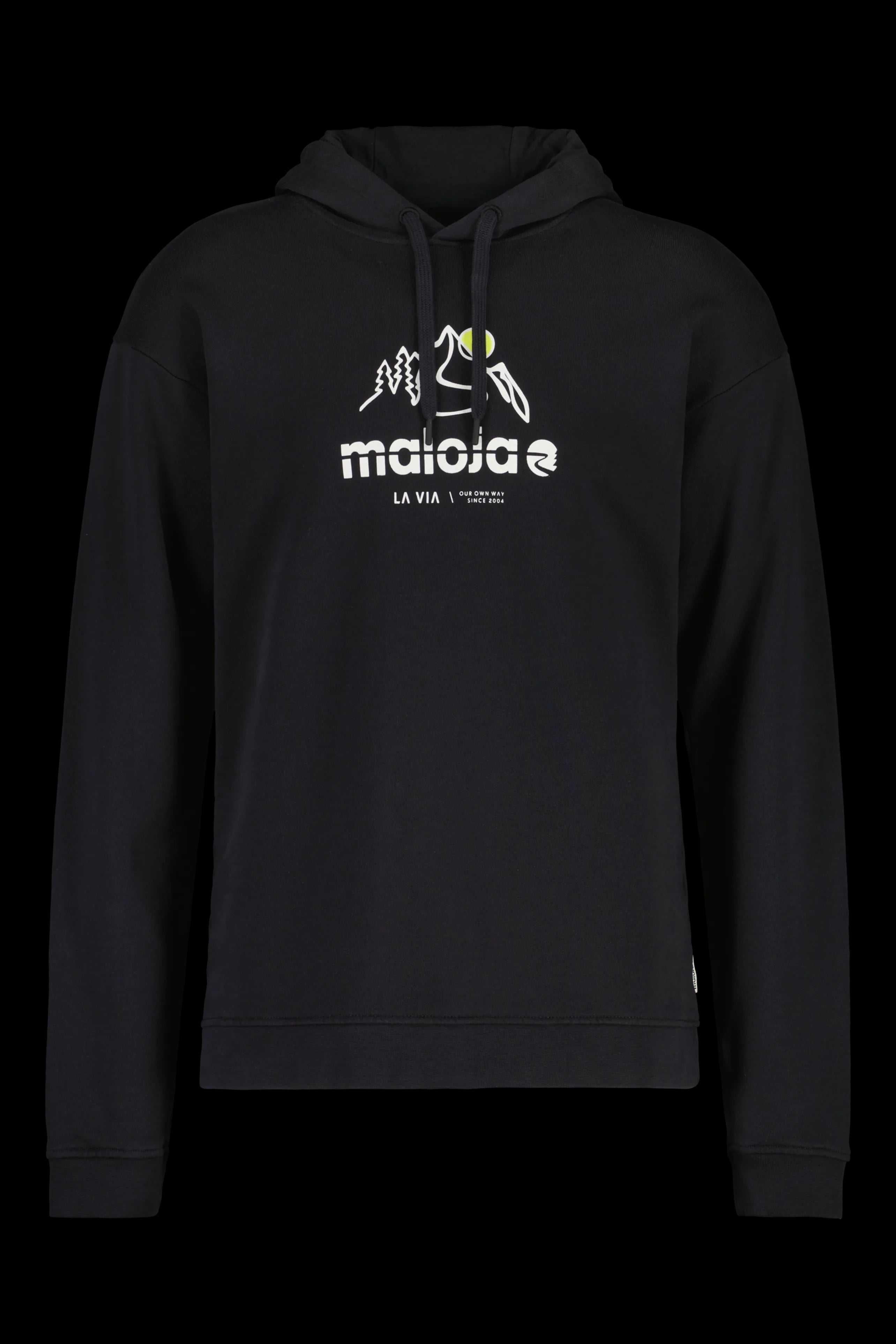 Maloja DroM. - Organic Cotton Sweat-Hoody deep black