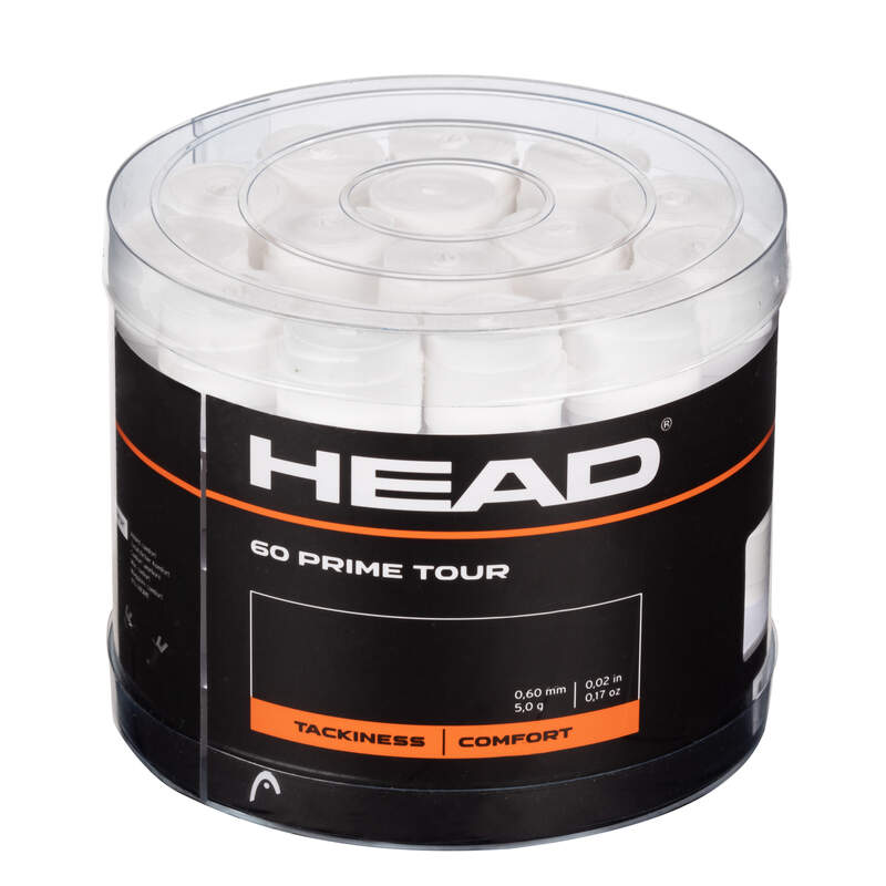 Head Prime Tour 60 PCS Overgrip - white