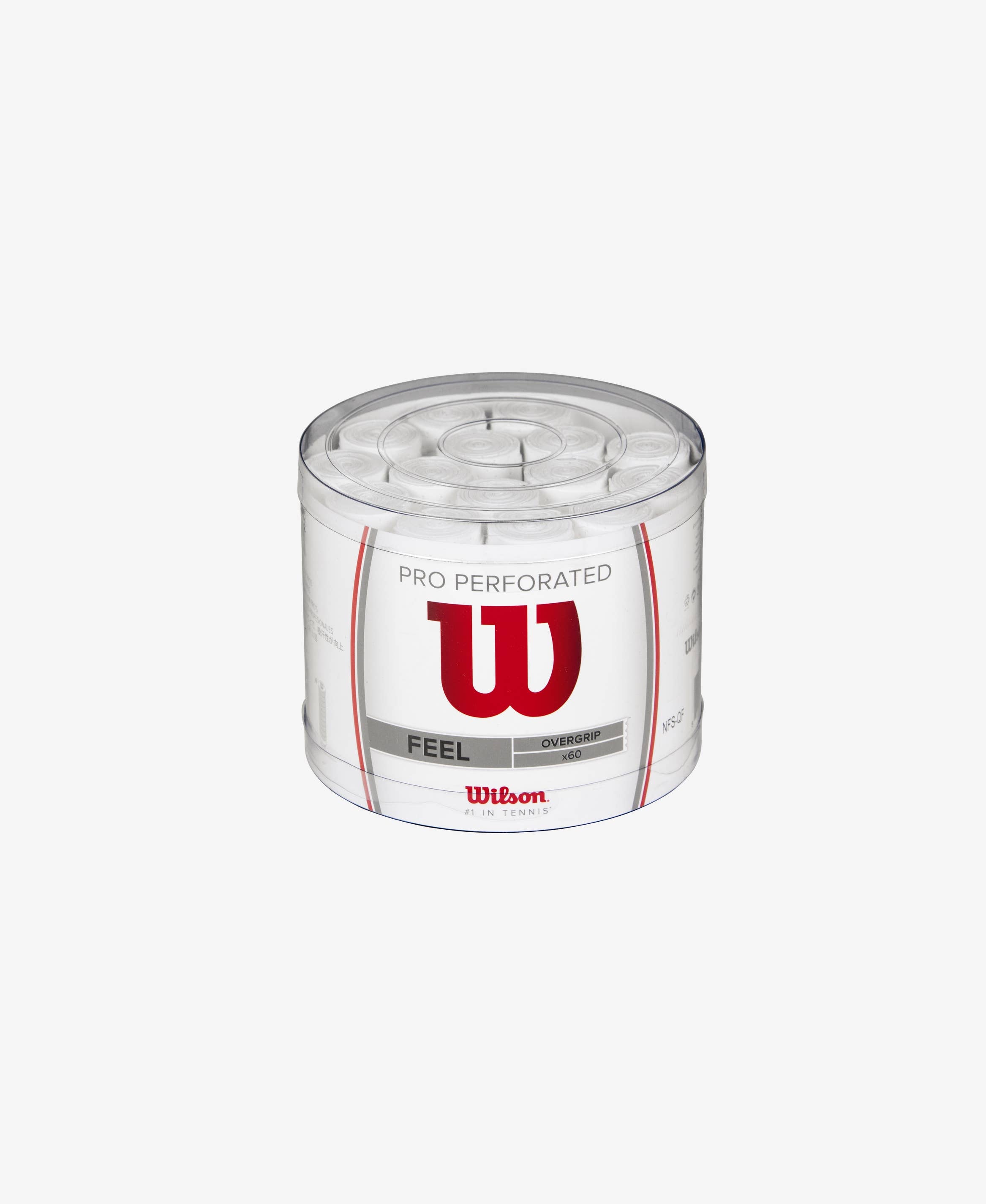 Wilson Pro Overgrip Perforated 60er Pack weiß