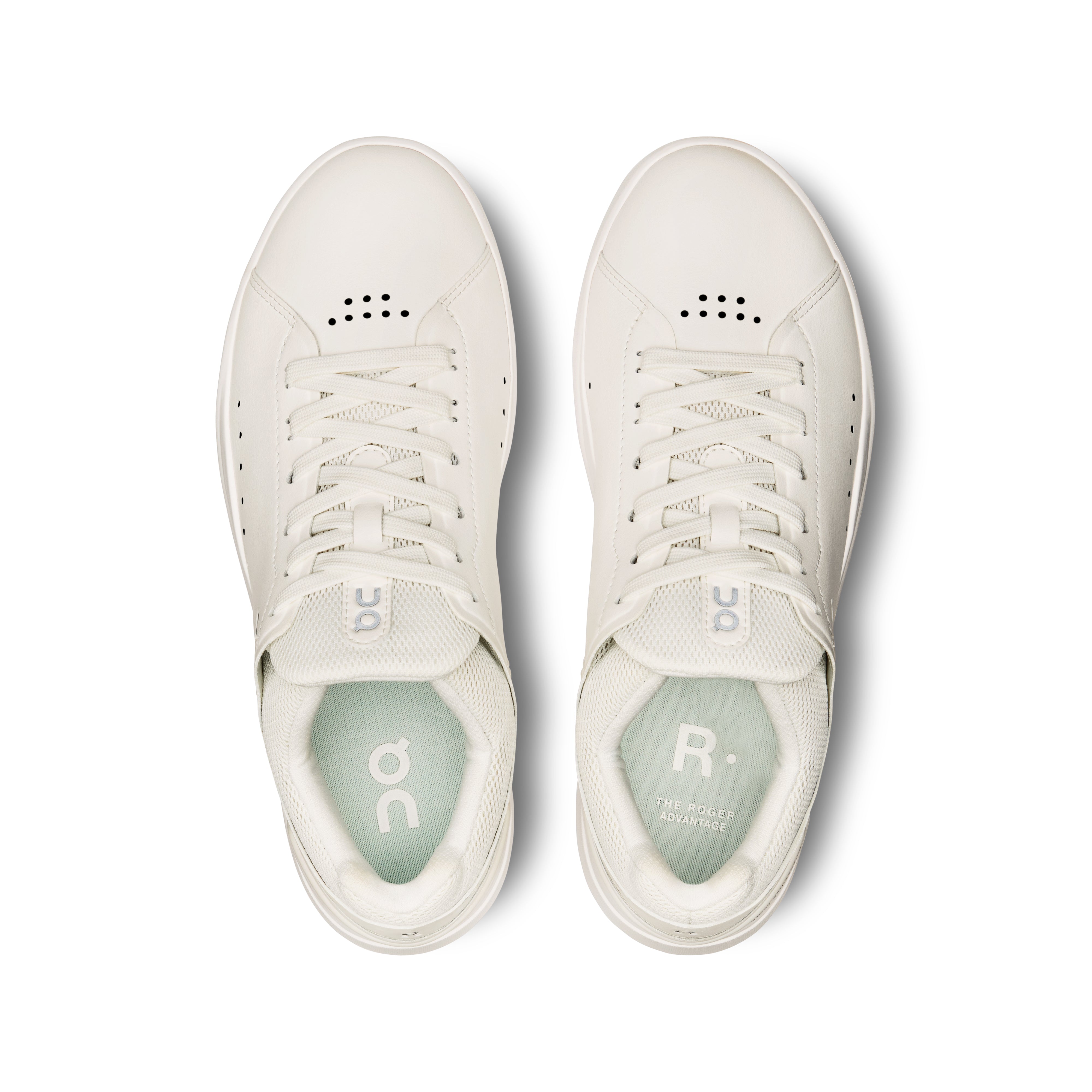 On The Roger Advantage 2 all white W