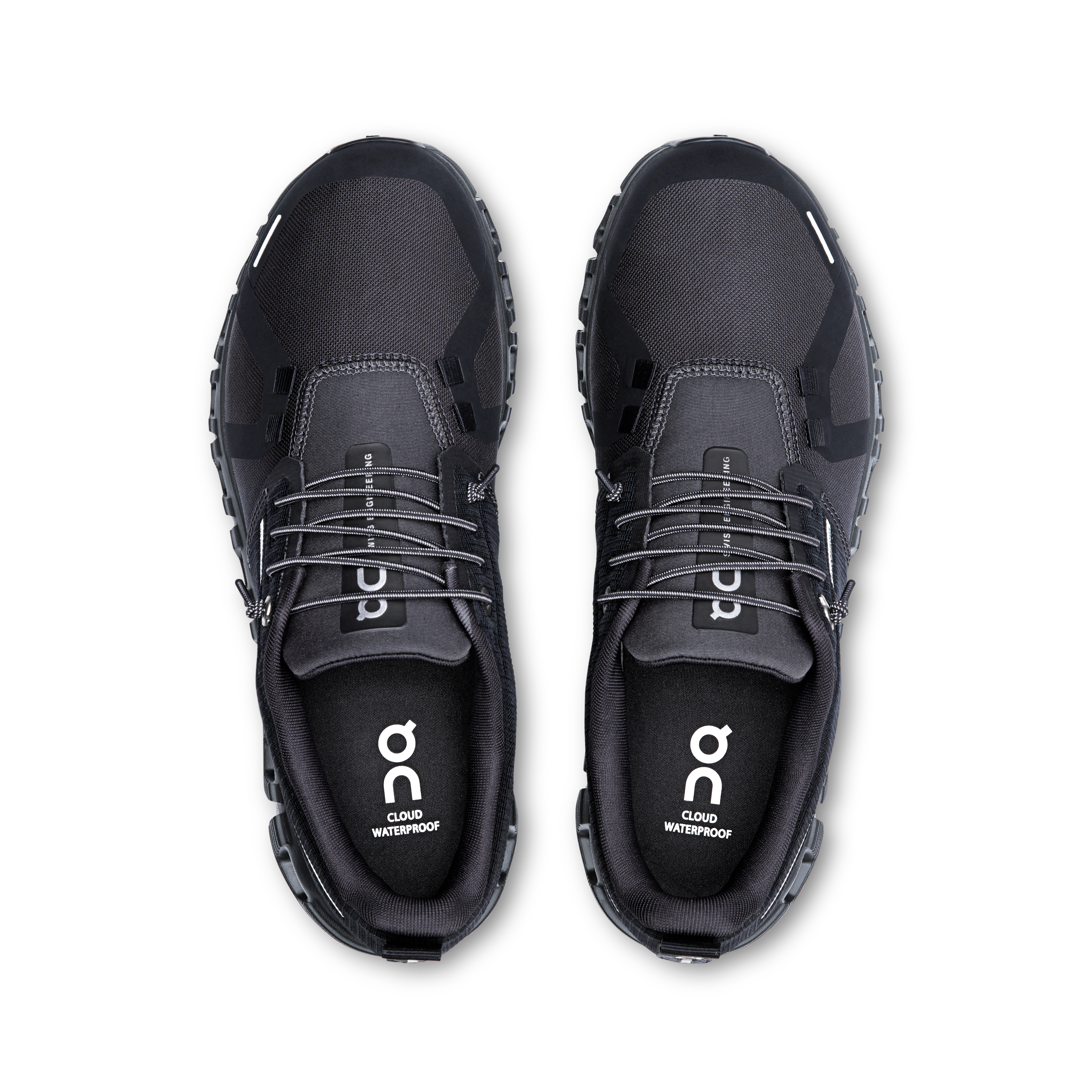 On Cloud 6 waterproof wmn black-black