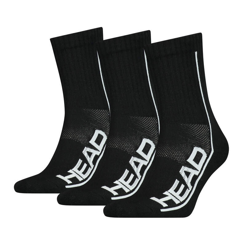 Head Tennissocken 3P Performance black-white