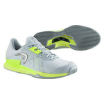 Head Sprint Pro 3.5 Clay grey-yellow