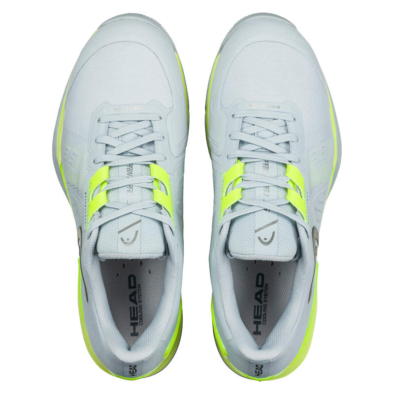Head Sprint Pro 3.5 Clay grey-yellow