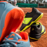 Head Revolt Pro 4.0 Clay Junior black-yellow