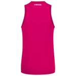 Head PERFORMANCE Tank Top wmn-mulberry print perf